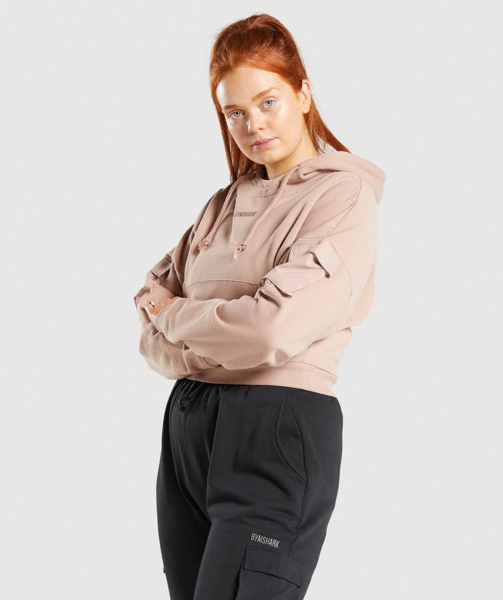 Gymshark Release Hoodie - Taupe - Image 3