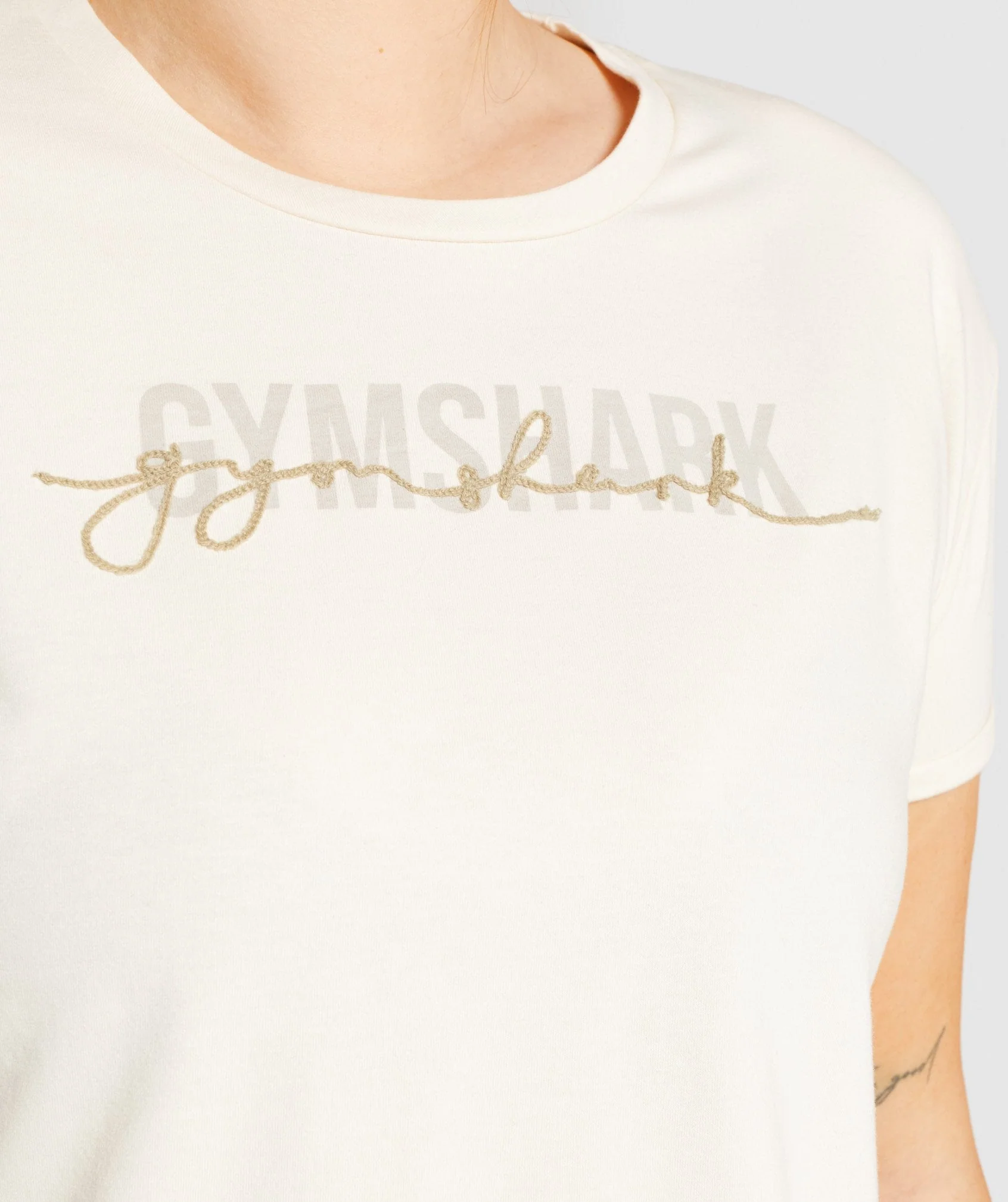 Gymshark Release T-Shirt - Clay Grey - Image 6
