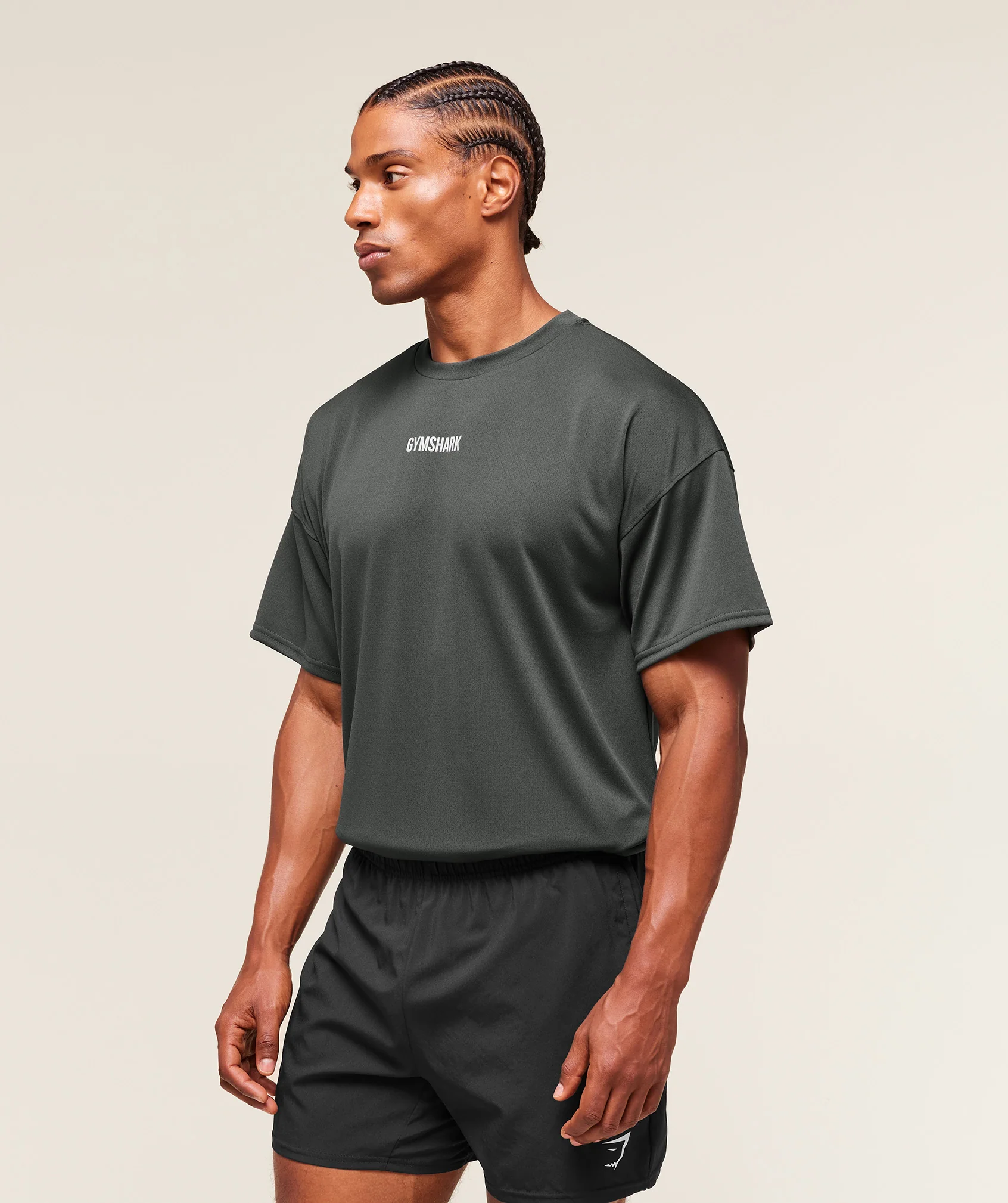 Gymshark Remember Why You Started T-Shirt - Asphalt Grey - Image 3