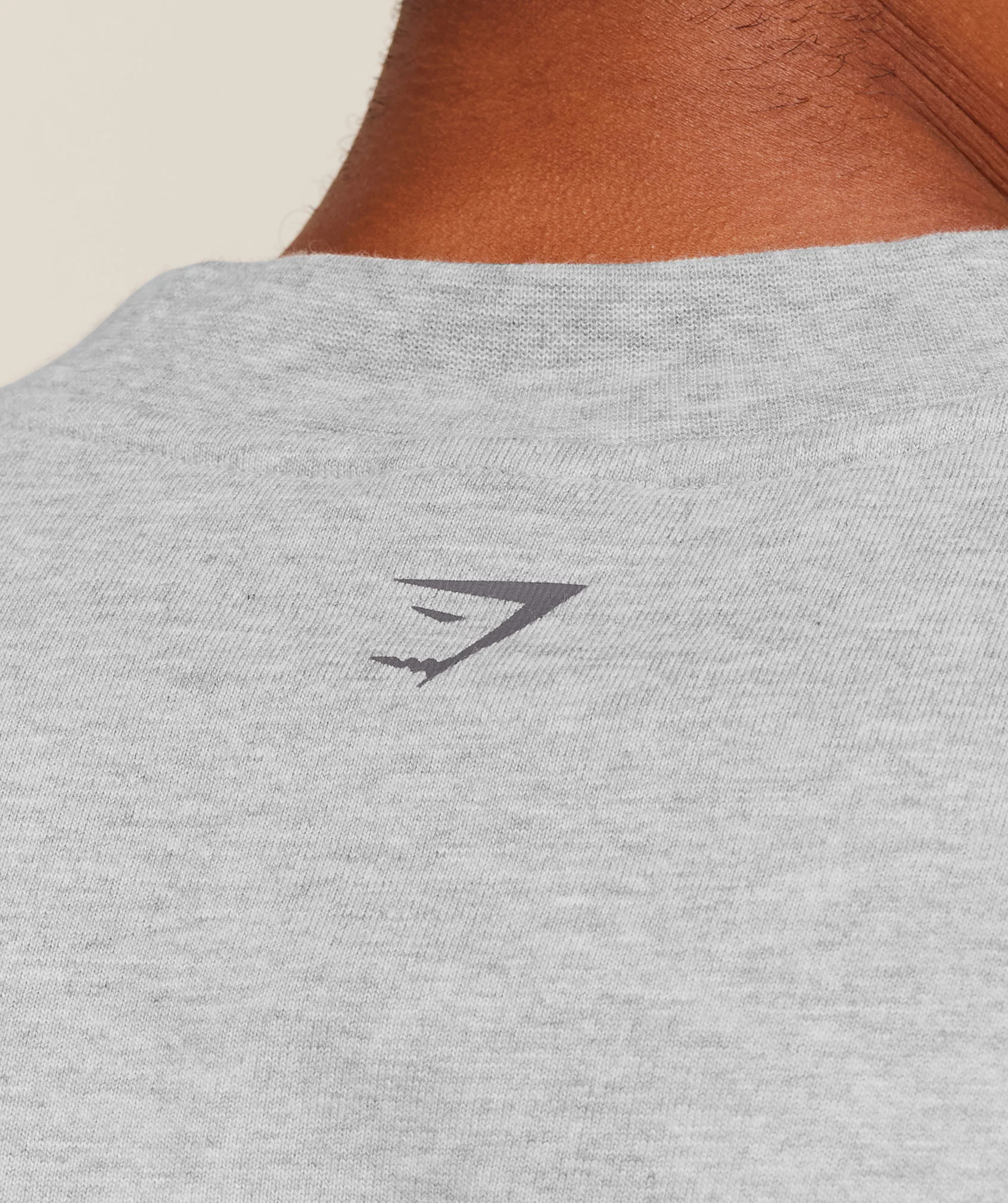 Gymshark Rep After Rep T-Shirt - Light Grey Core Marl - Image 5