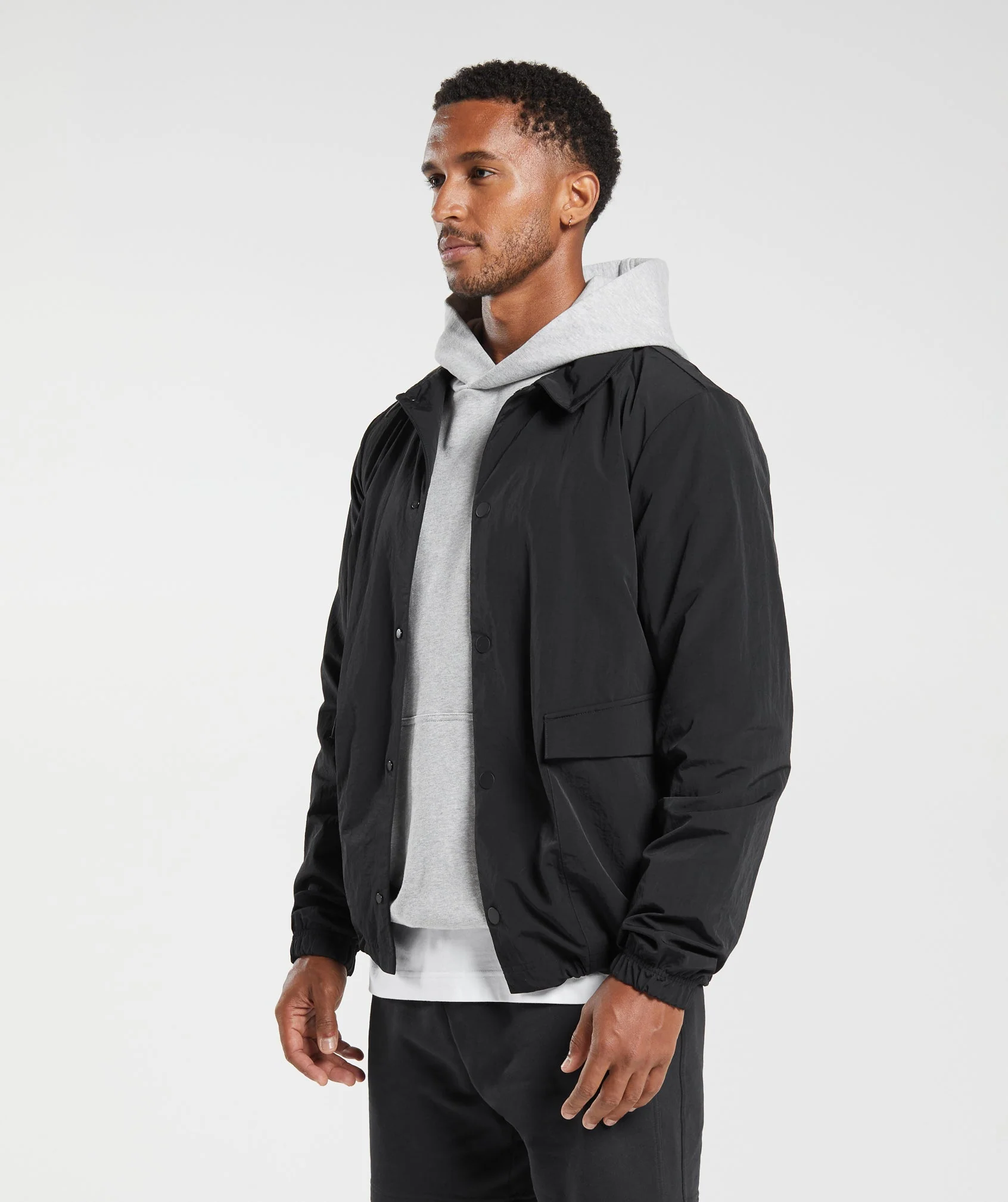 Gymshark Rest Day Commute Jacket - Black - Image 3