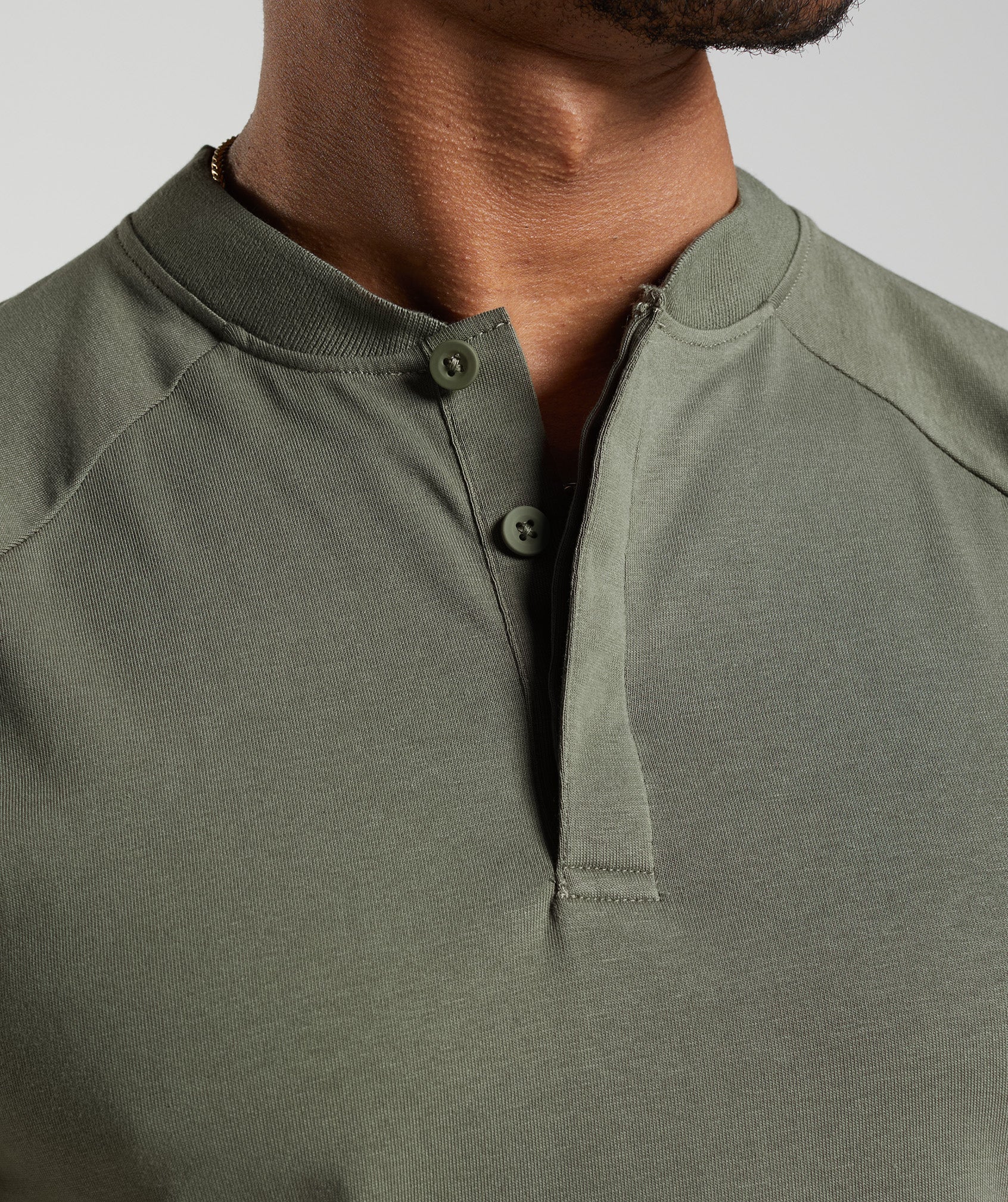 Gymshark Rest Day Commute Polo Shirt - Dusty Olive - Image 5