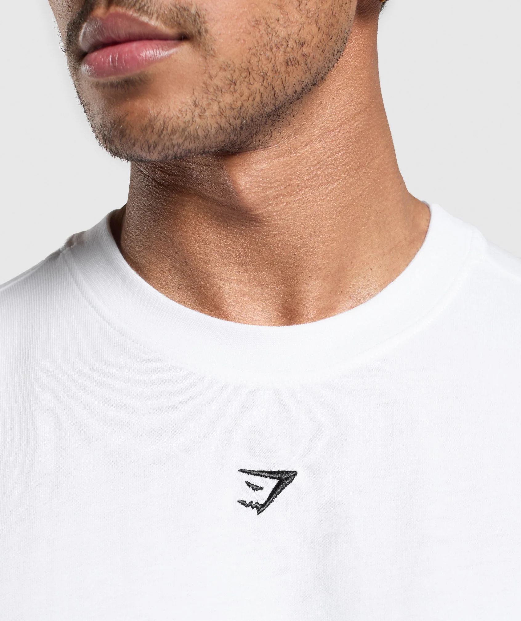 Gymshark Rest Day Essentials Boxy T-Shirt - White - Image 7