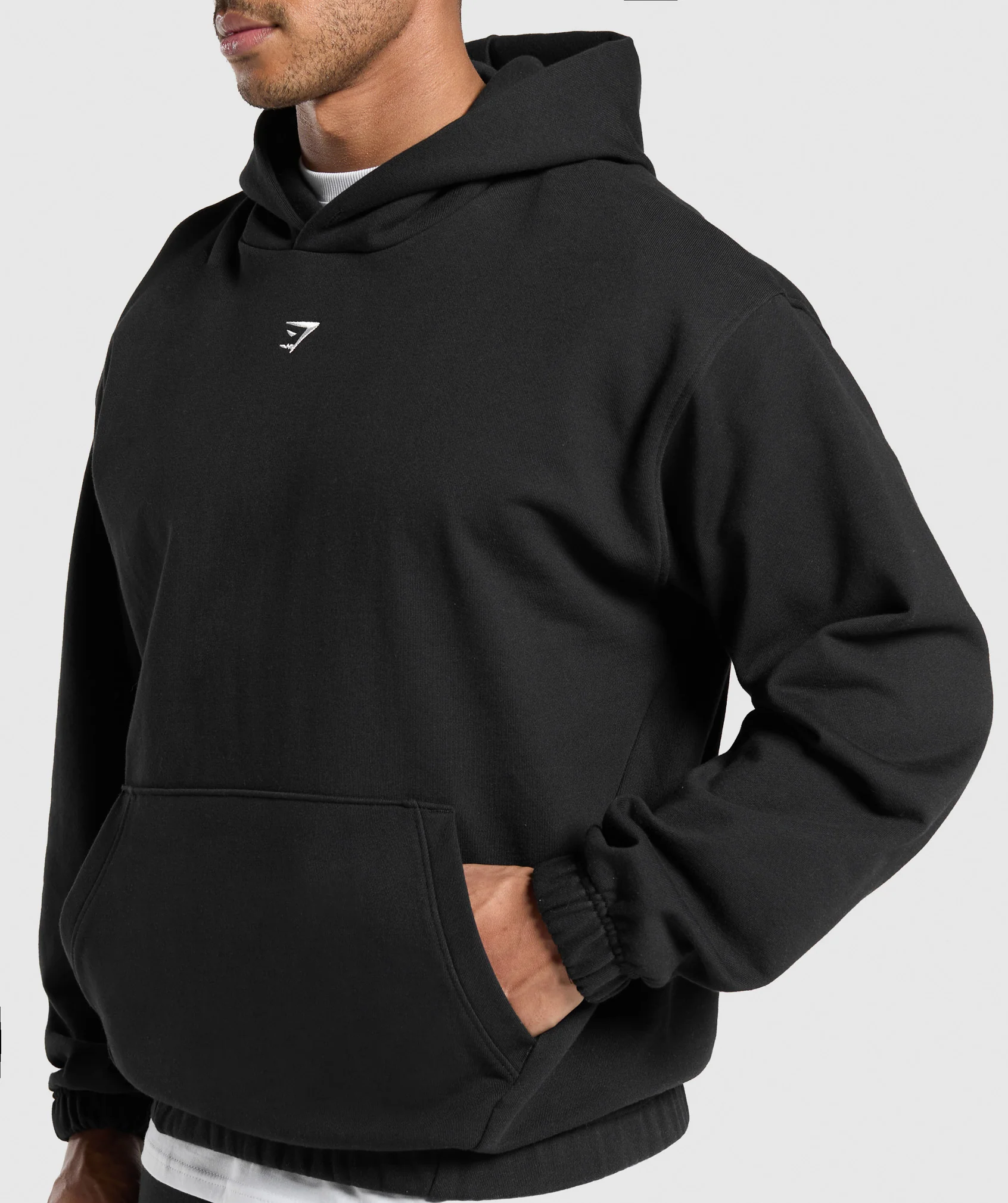 Gymshark Rest Day Essentials Hoodie - Black - Image 5