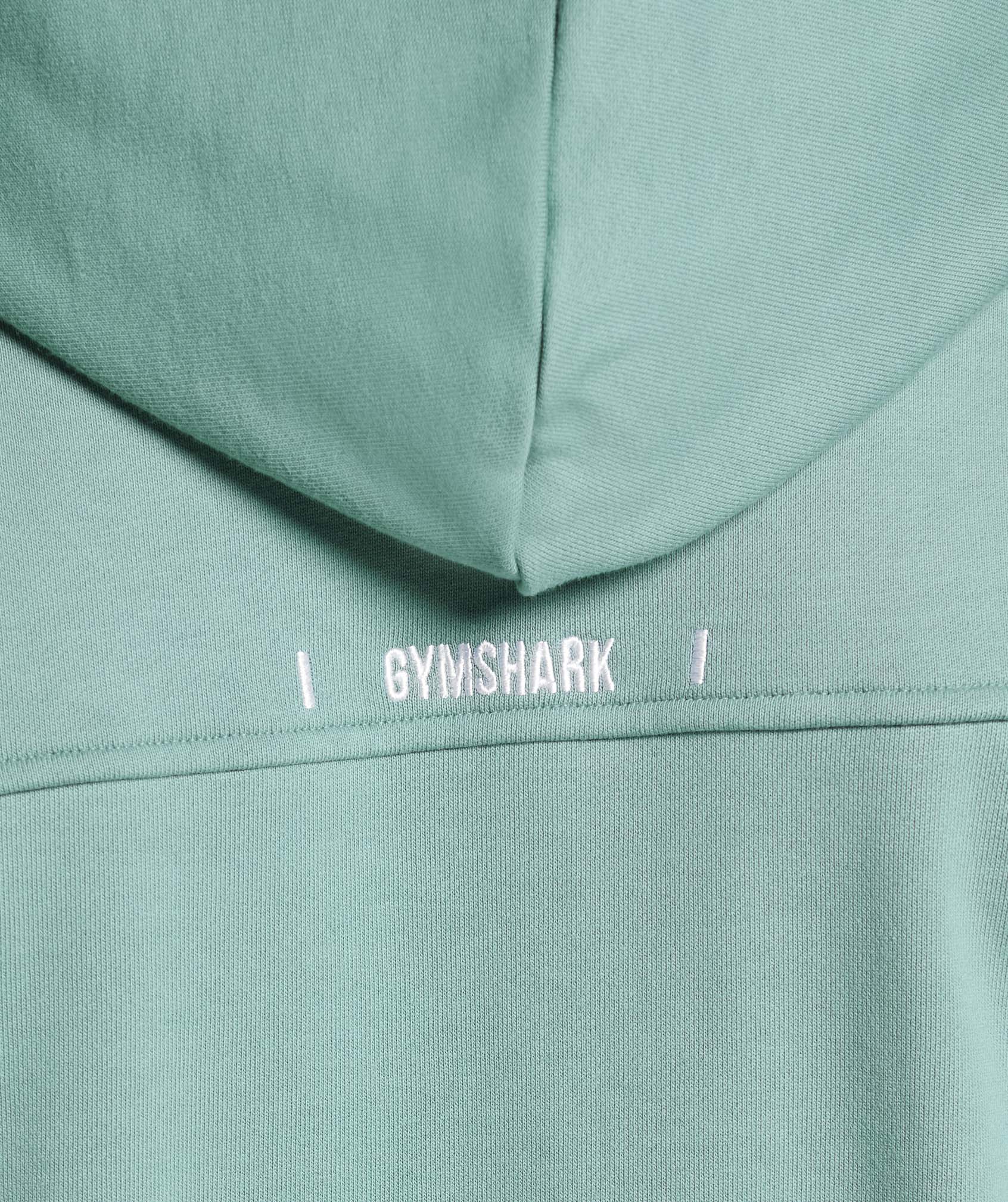 Gymshark Rest Day Essentials Boxy Hoodie - Celeste Blue - Image 6