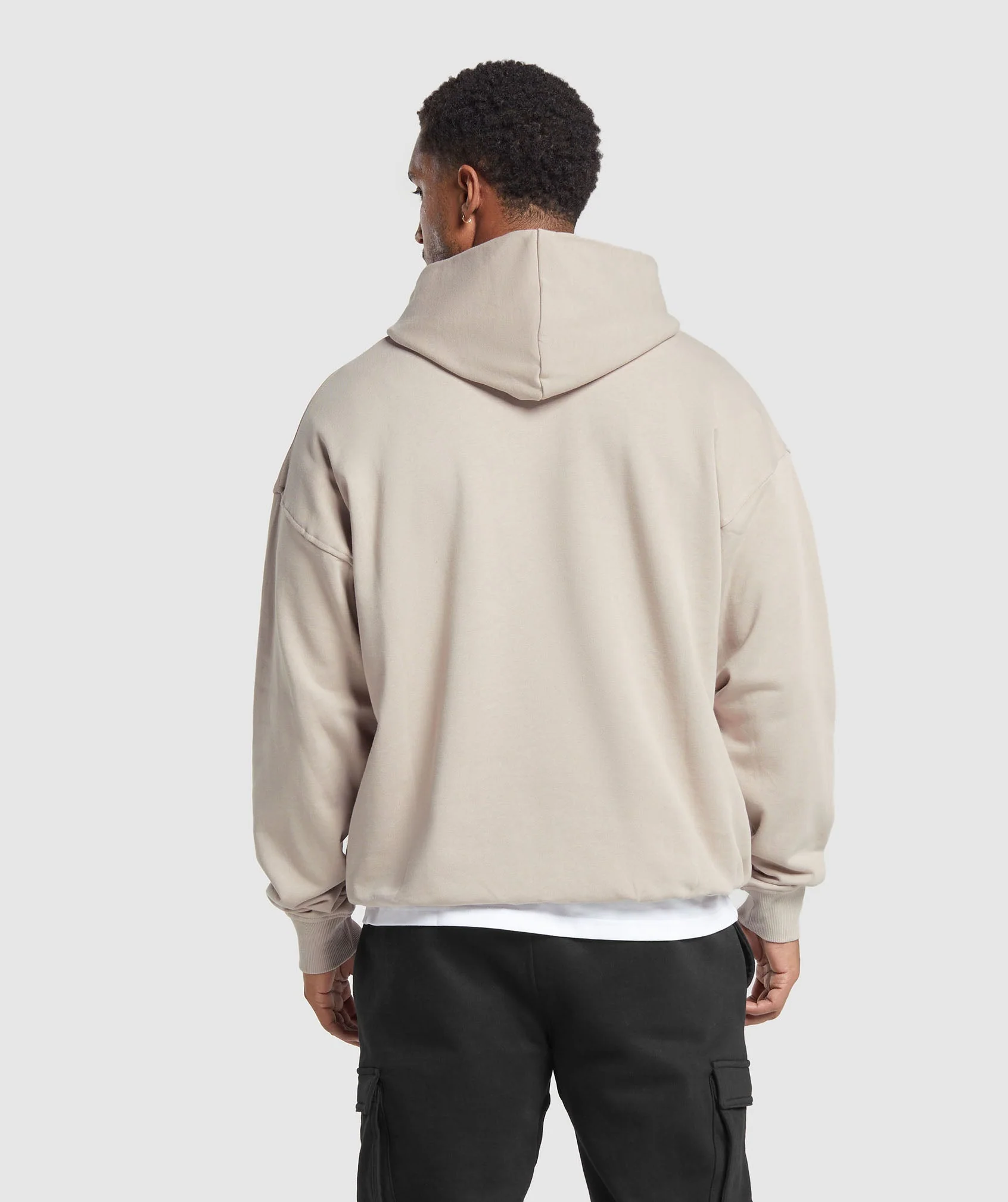 Gymshark Rest Day Essentials Hoodie - Stone Pink - Image 2