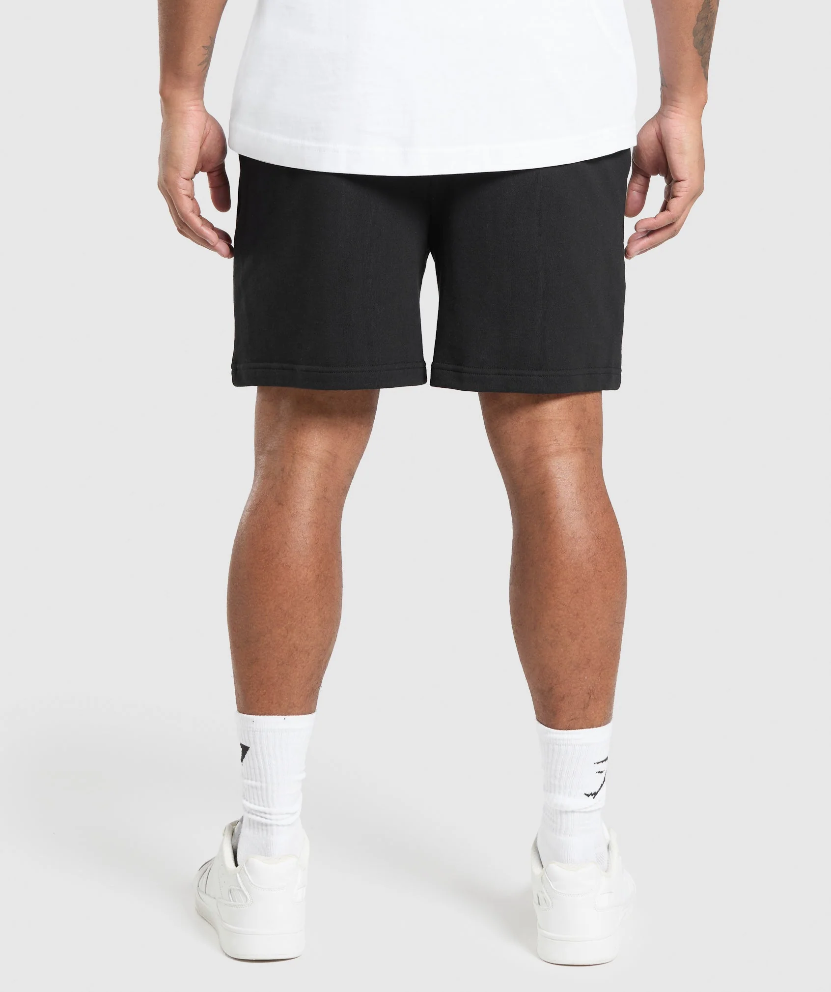 Gymshark Rest Day Essentials Shorts - Black - Image 2