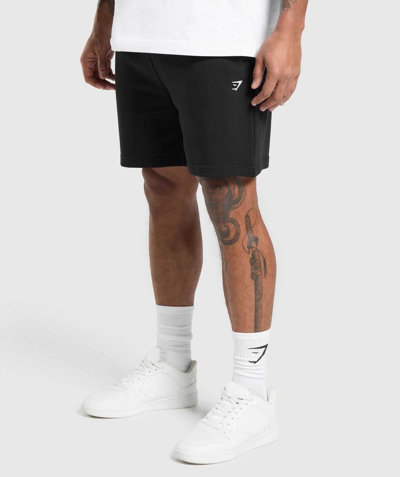 Gymshark Rest Day Essentials Shorts - Black - Image 3