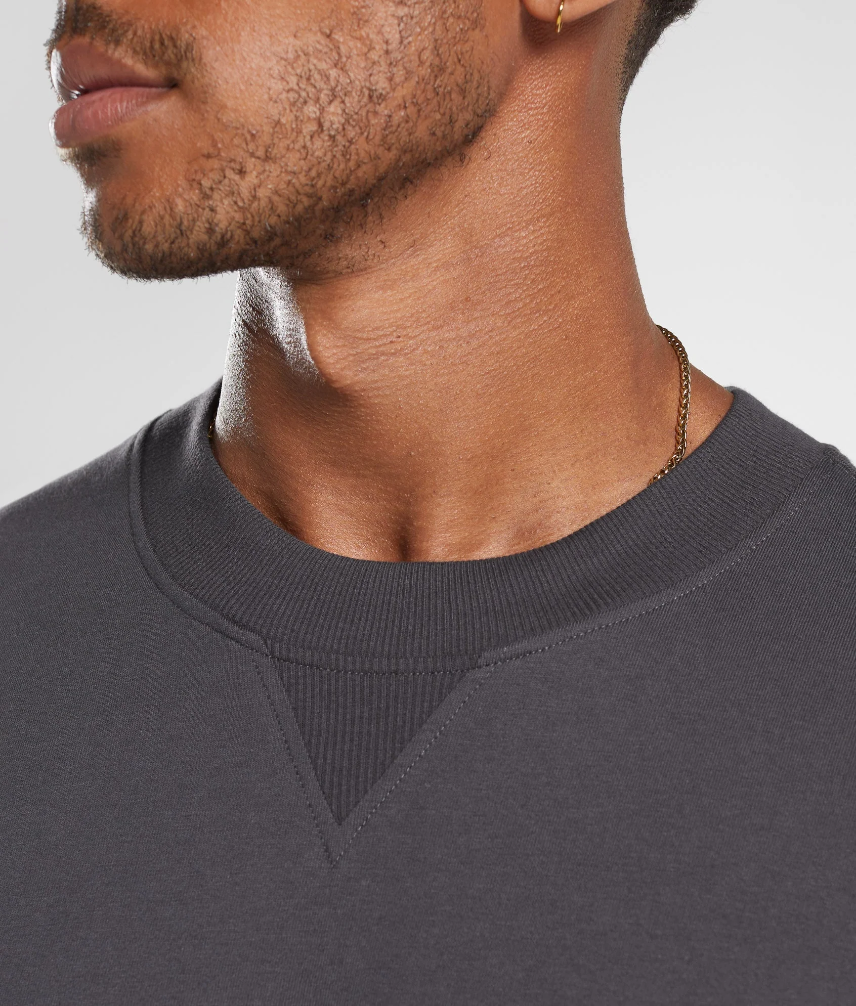 Gymshark Rest Day Essentials T-Shirt - Onyx Grey - Image 6