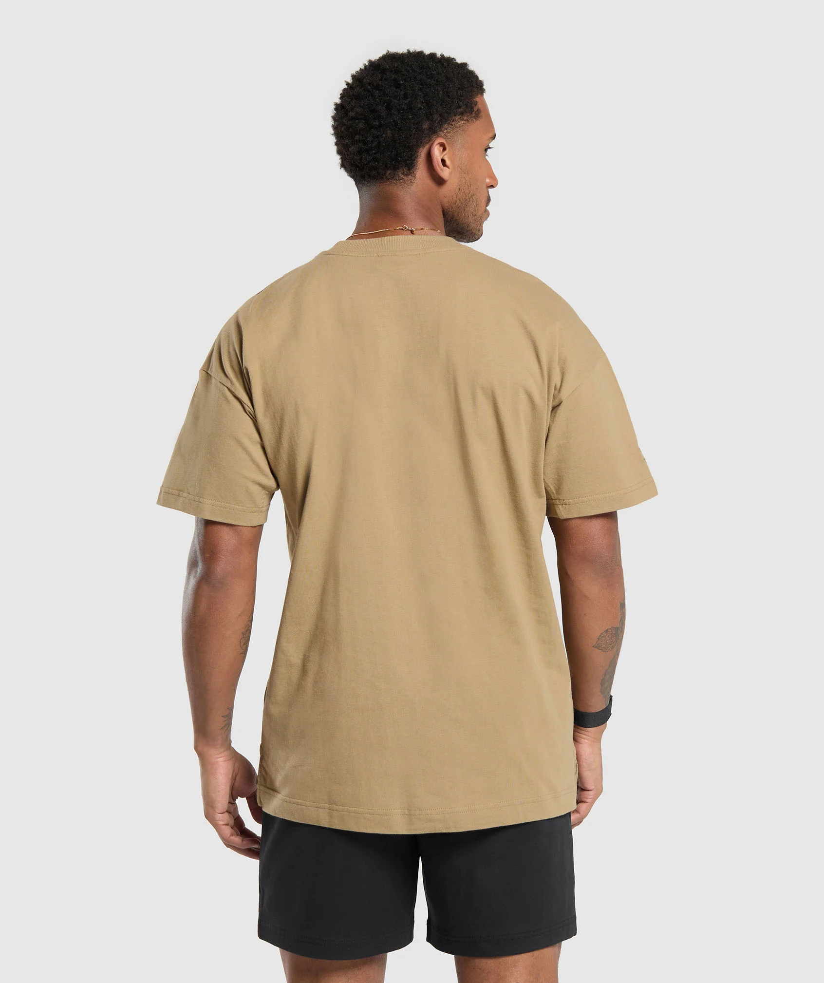 Gymshark Rest Day Essentials T-Shirt - Troop Green - Image 2