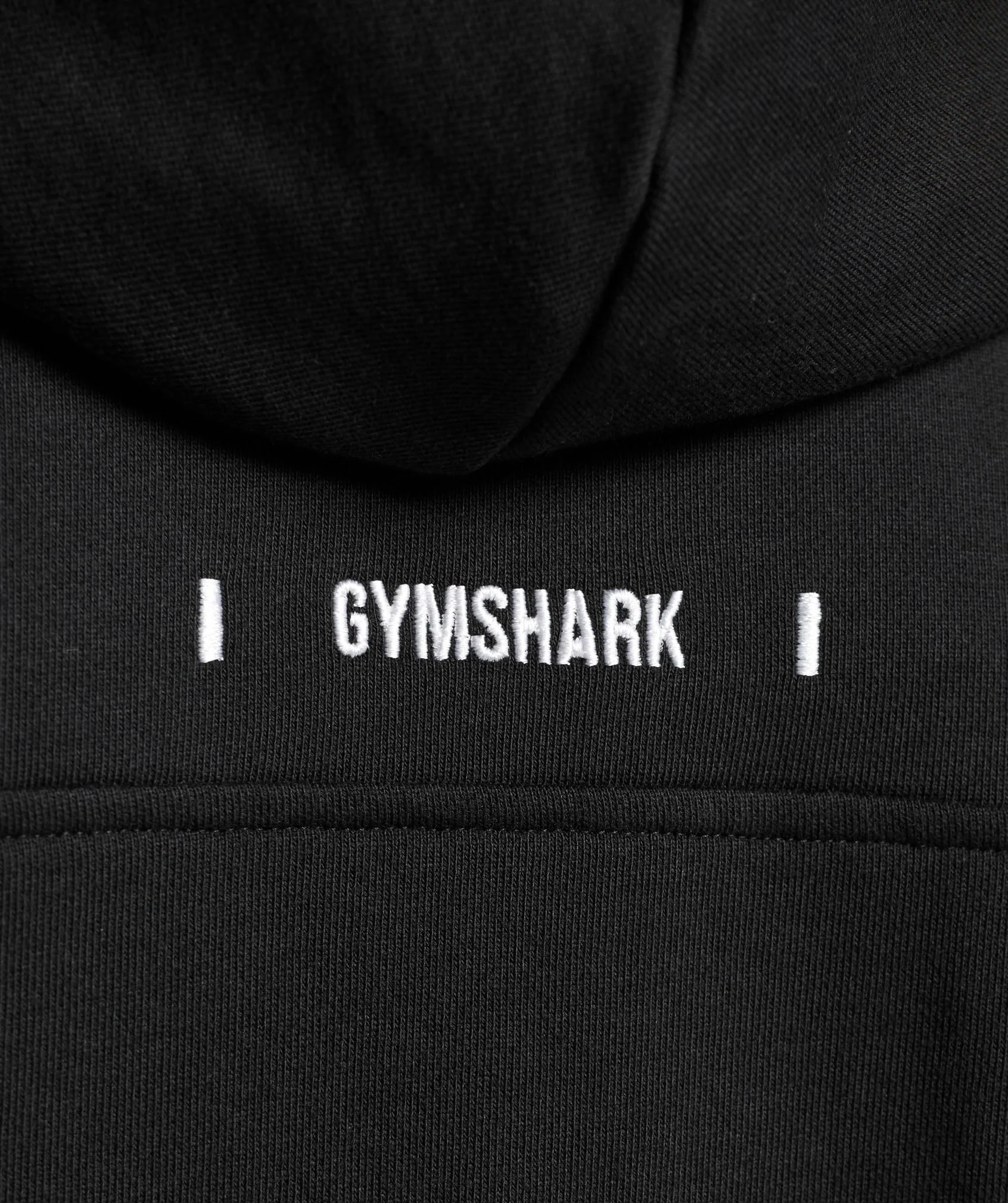 Gymshark Rest Day Essentials Zip Hoodie - Black - Image 7