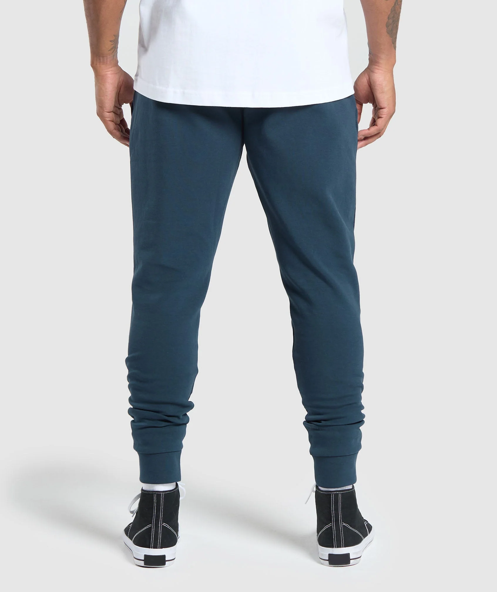 Gymshark Rest Day Knit Joggers - Navy - Image 2