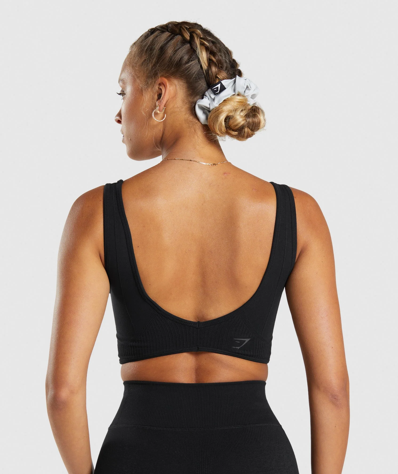 Gymshark Rest Day Seamless Bralette - Black - Image 3