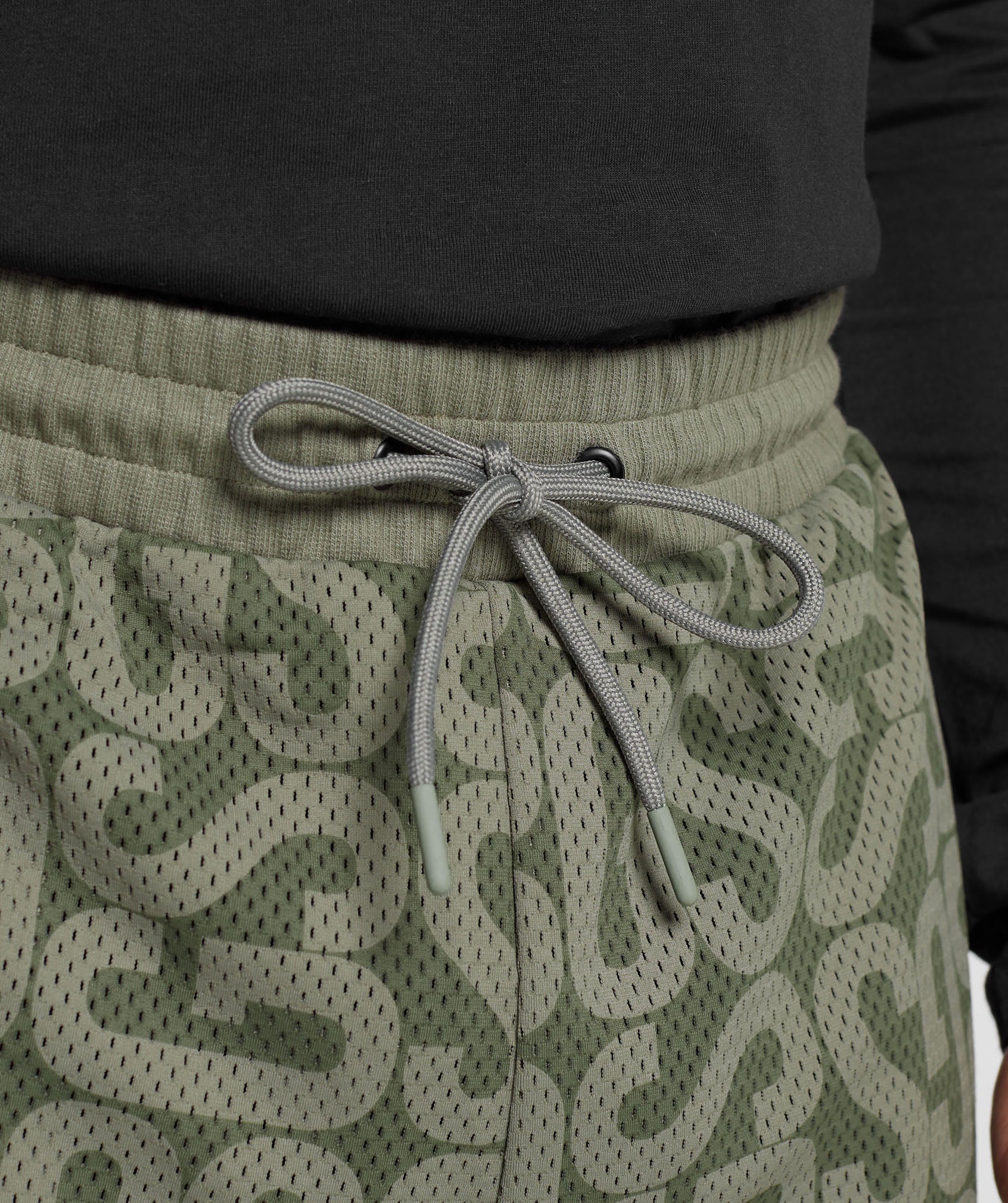 Gymshark Monogram Mesh Shorts - Dusty Olive - Image 7
