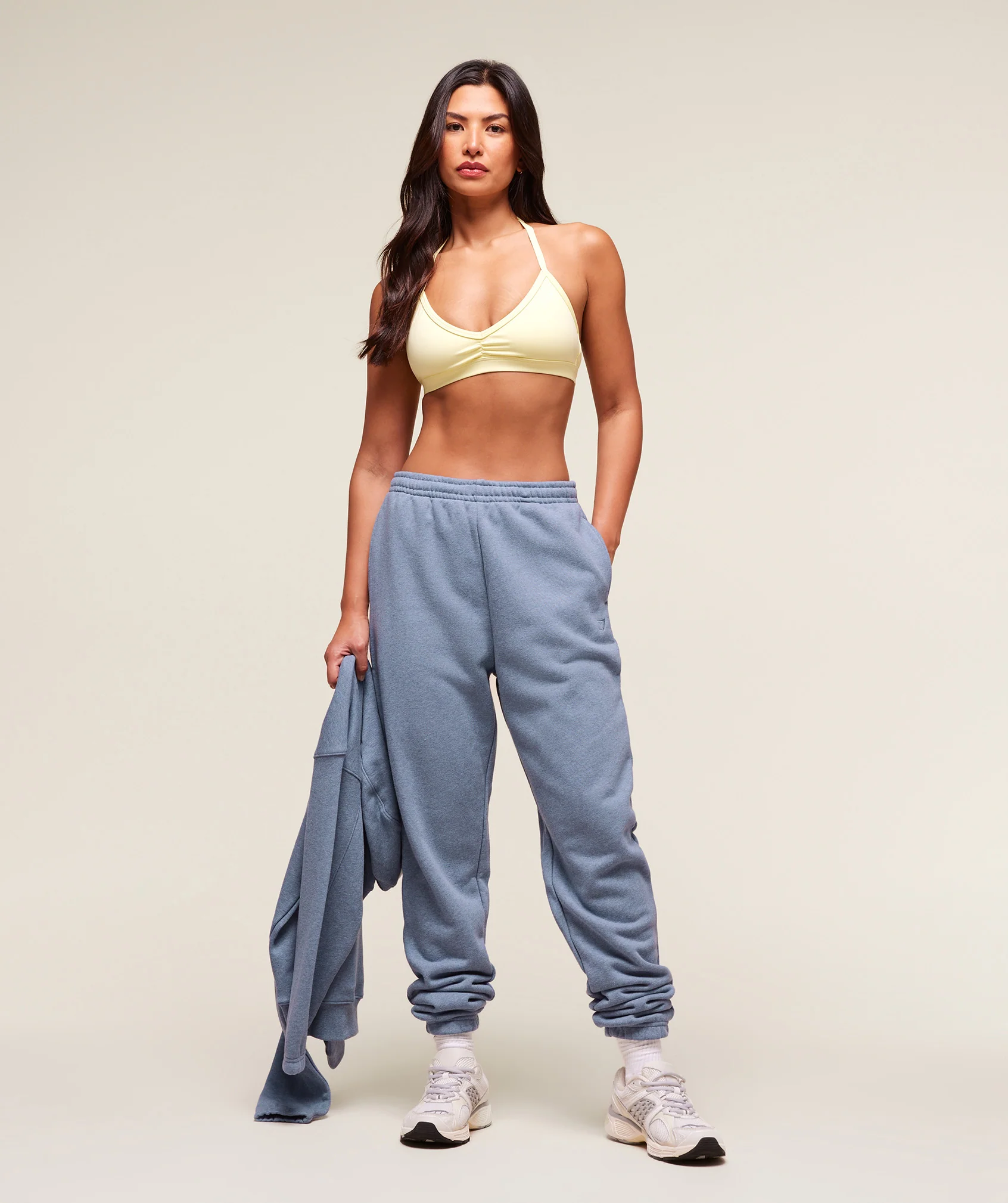 Gymshark Rest Day Sweats 2.0 Joggers - Worn Blue Marl - Image 6