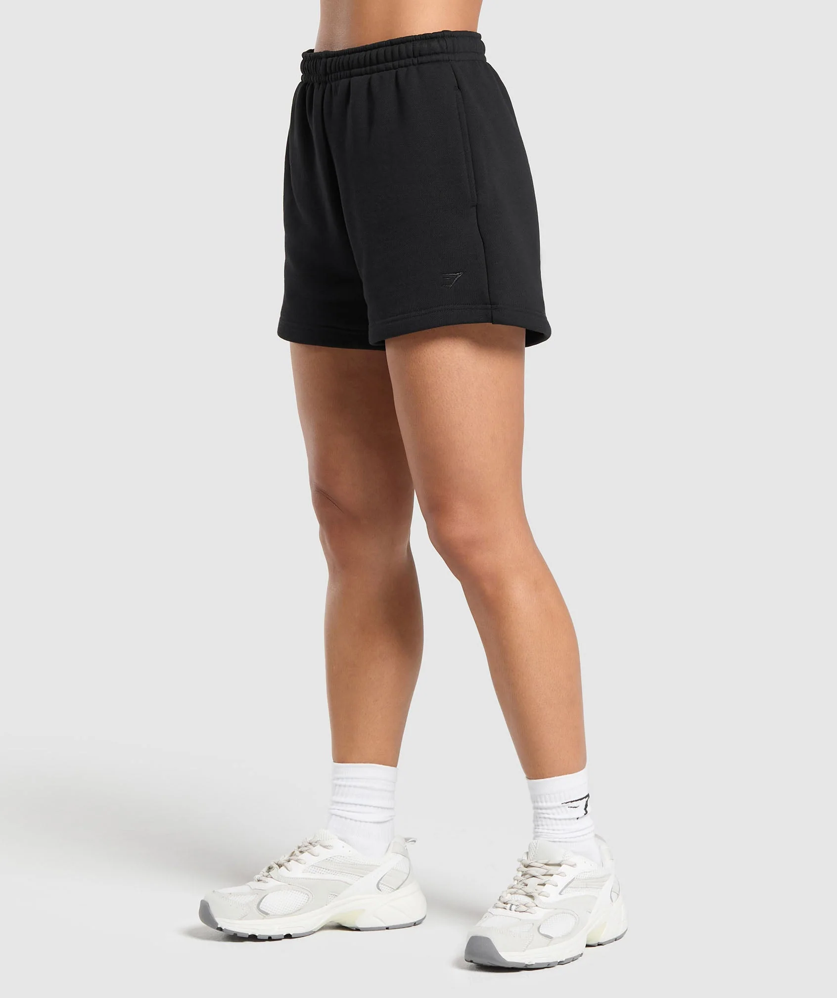 Gymshark Rest Day Sweats 2.0 Shorts - Black - Image 3