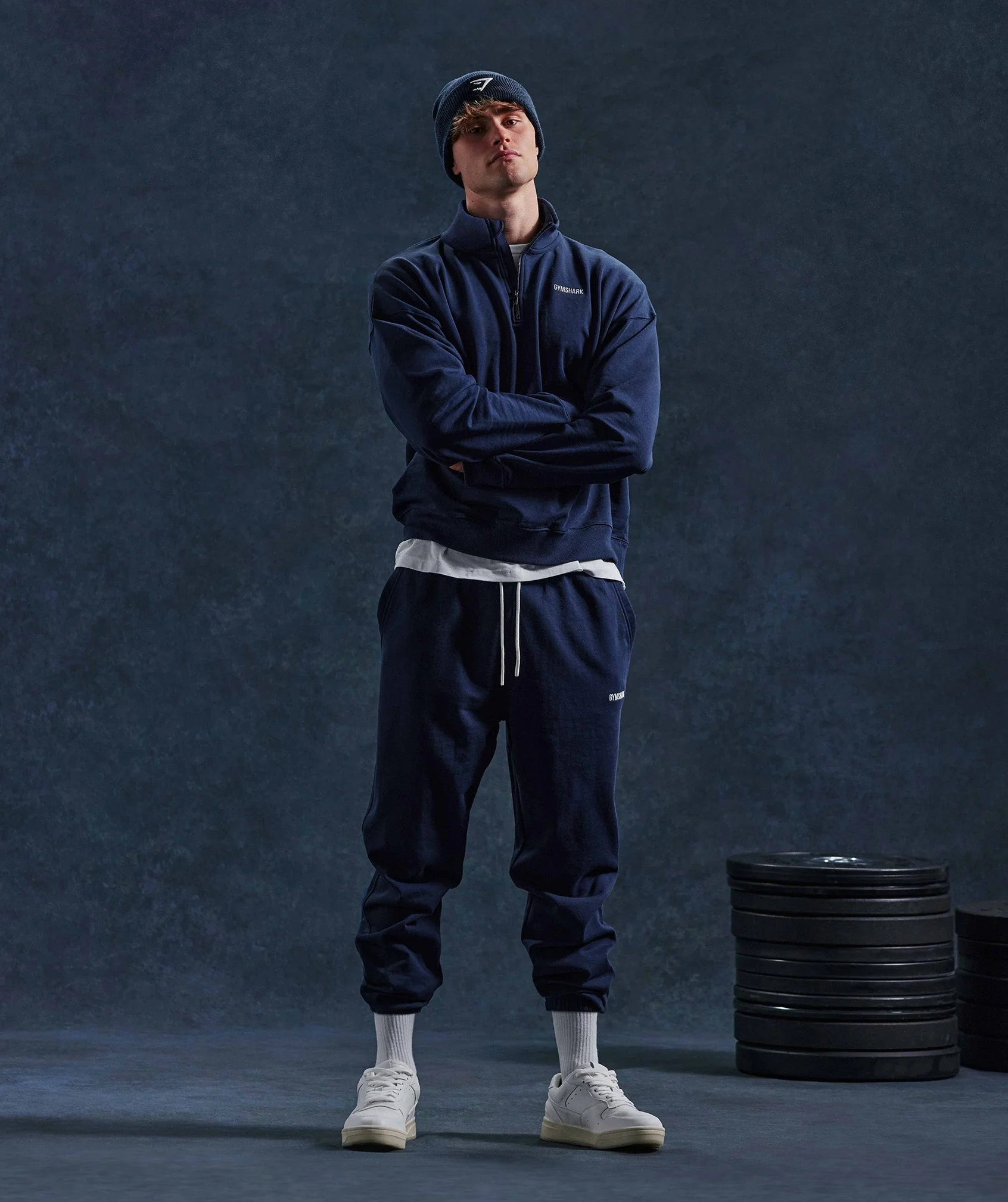 Gymshark Rest Day Sweats Joggers - Navy - Image 2