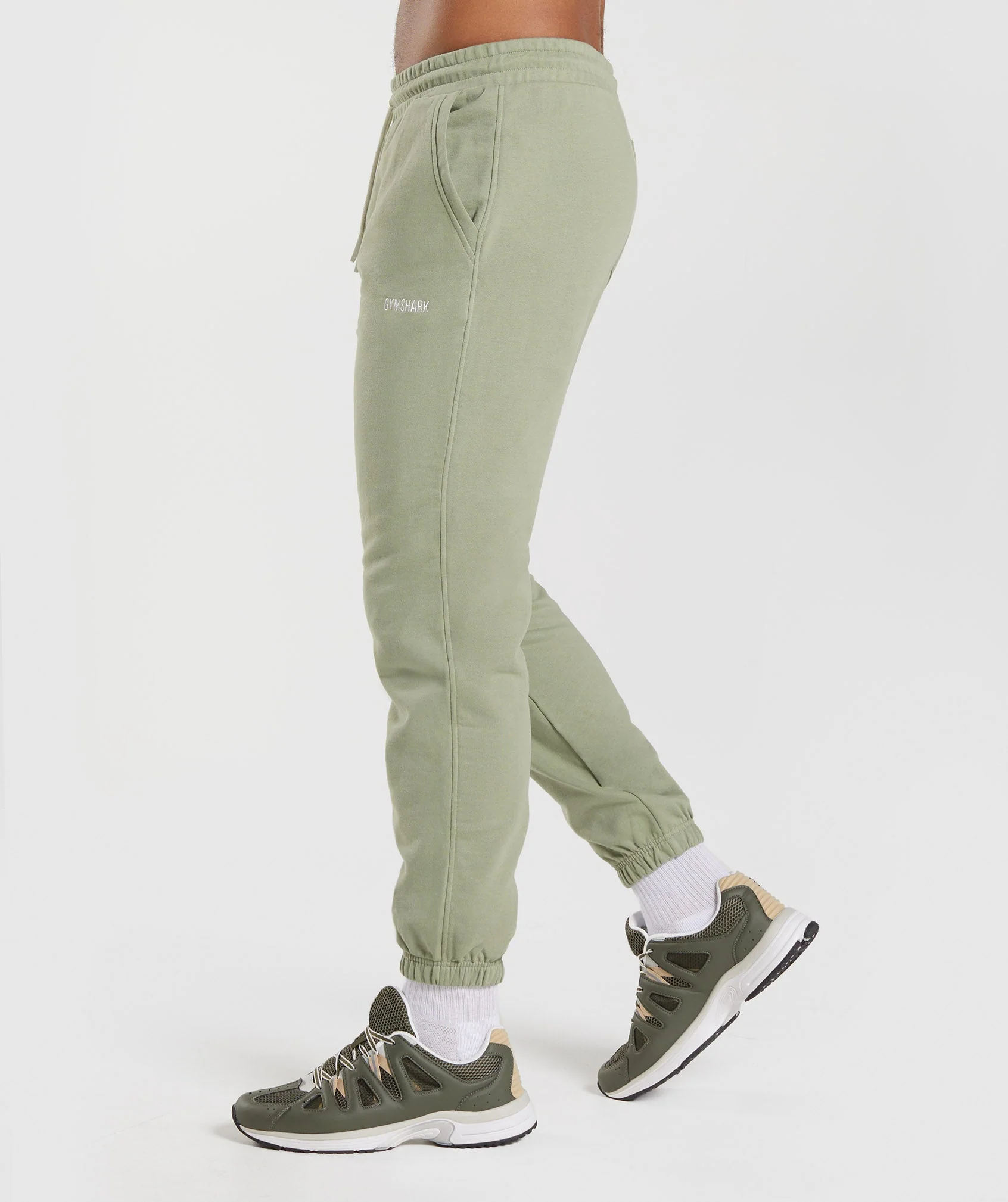 Gymshark Rest Day Sweats Joggers - Sage Green - Image 4