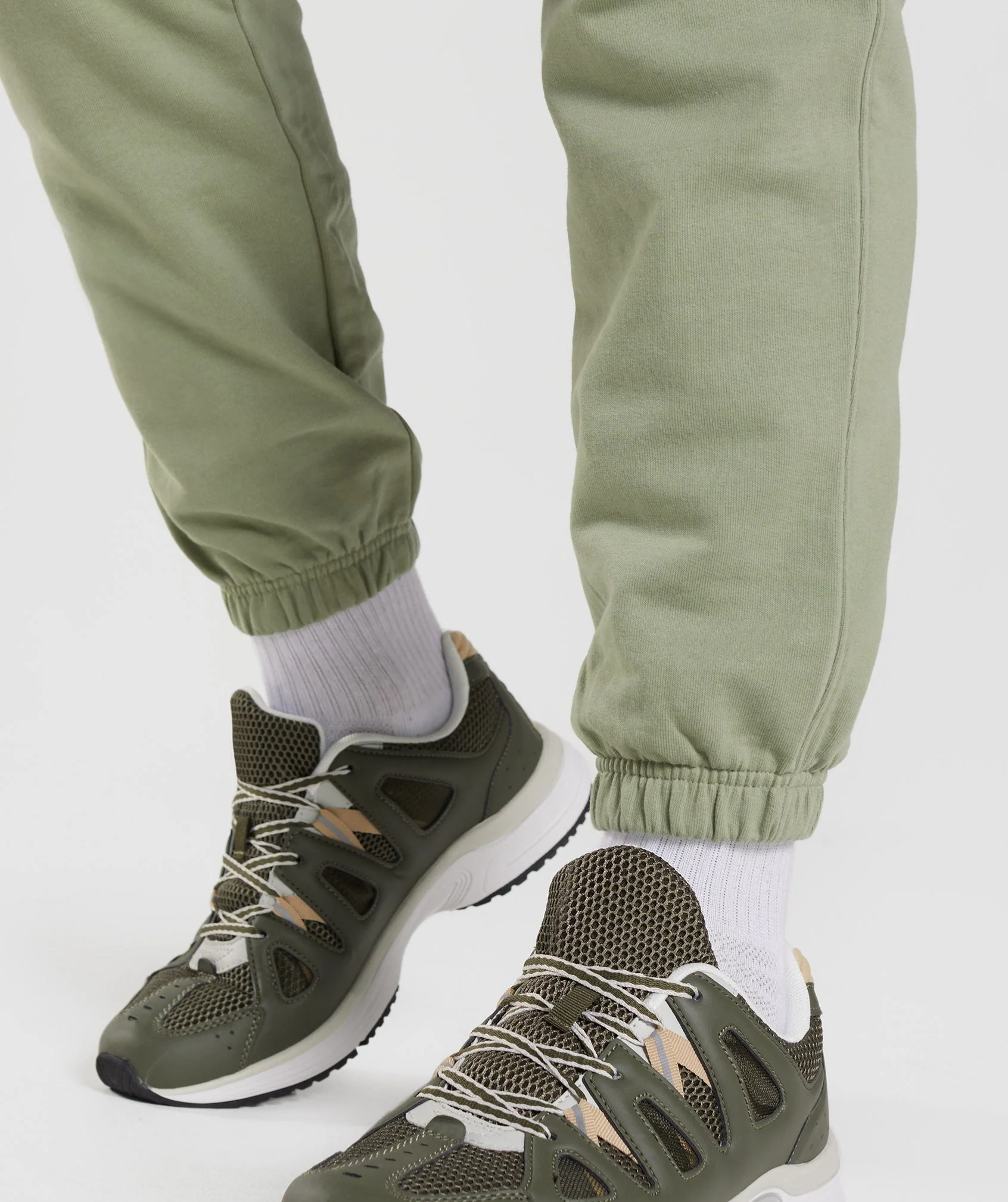 Gymshark Rest Day Sweats Joggers - Sage Green - Image 7