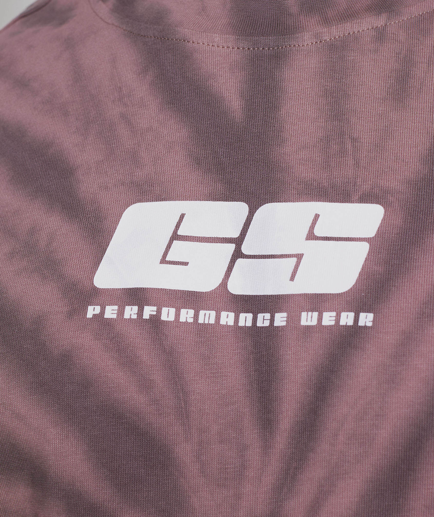 Gymshark Rest Day T-Shirt - Dusty Maroon/Silhouette Grey/Spiral Optic Wash - Image 5