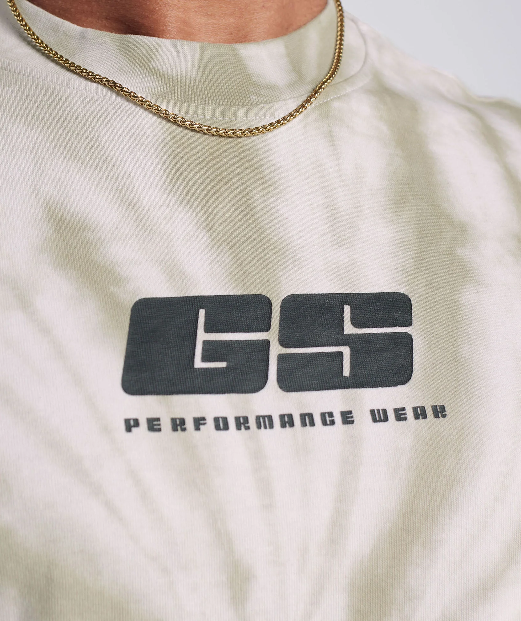 Gymshark Rest Day T-Shirt - White/Mushroom Brown/Spiral Optic Wash - Image 5