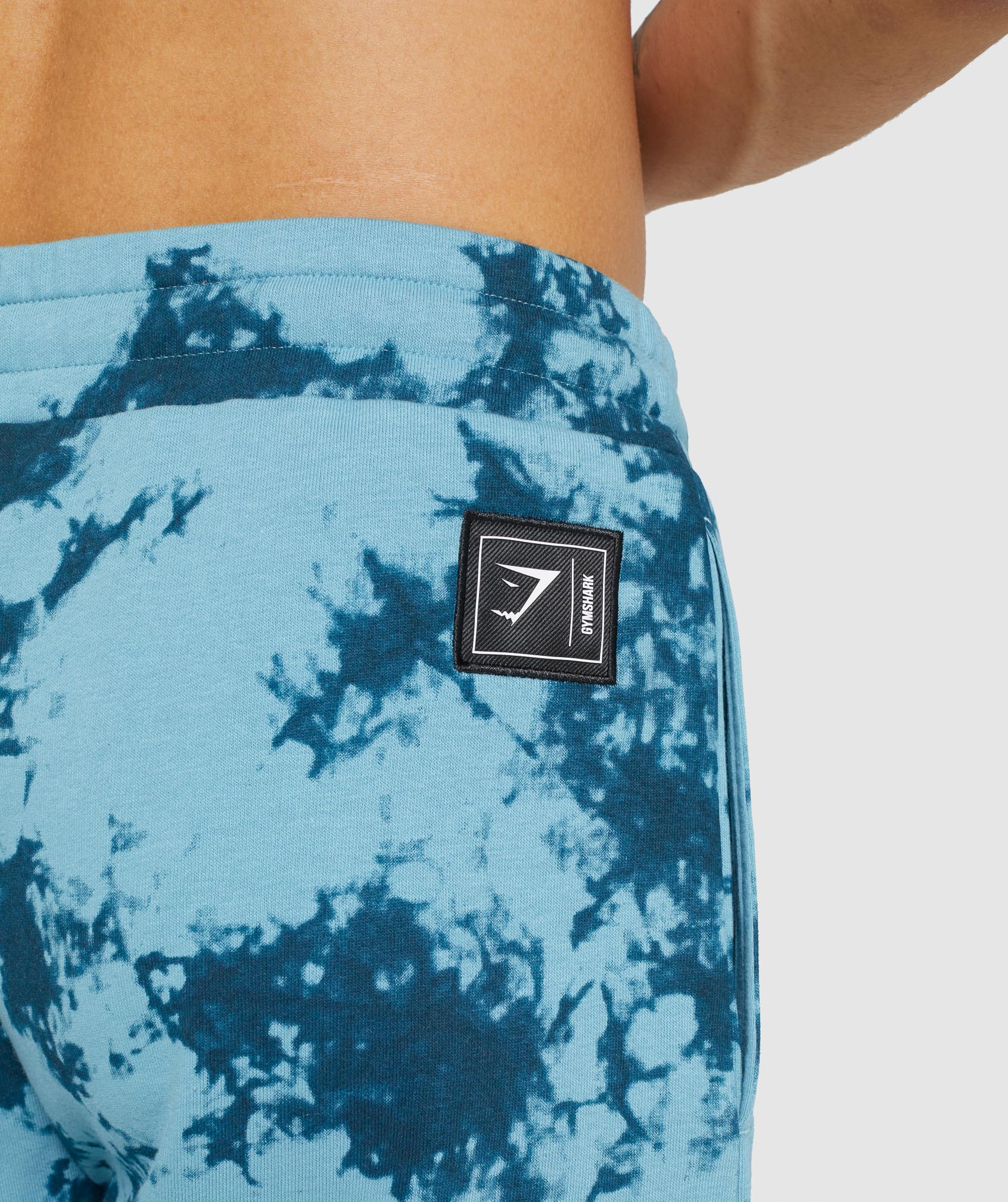 Gymshark Restore Shorts - Teal Print - Image 5