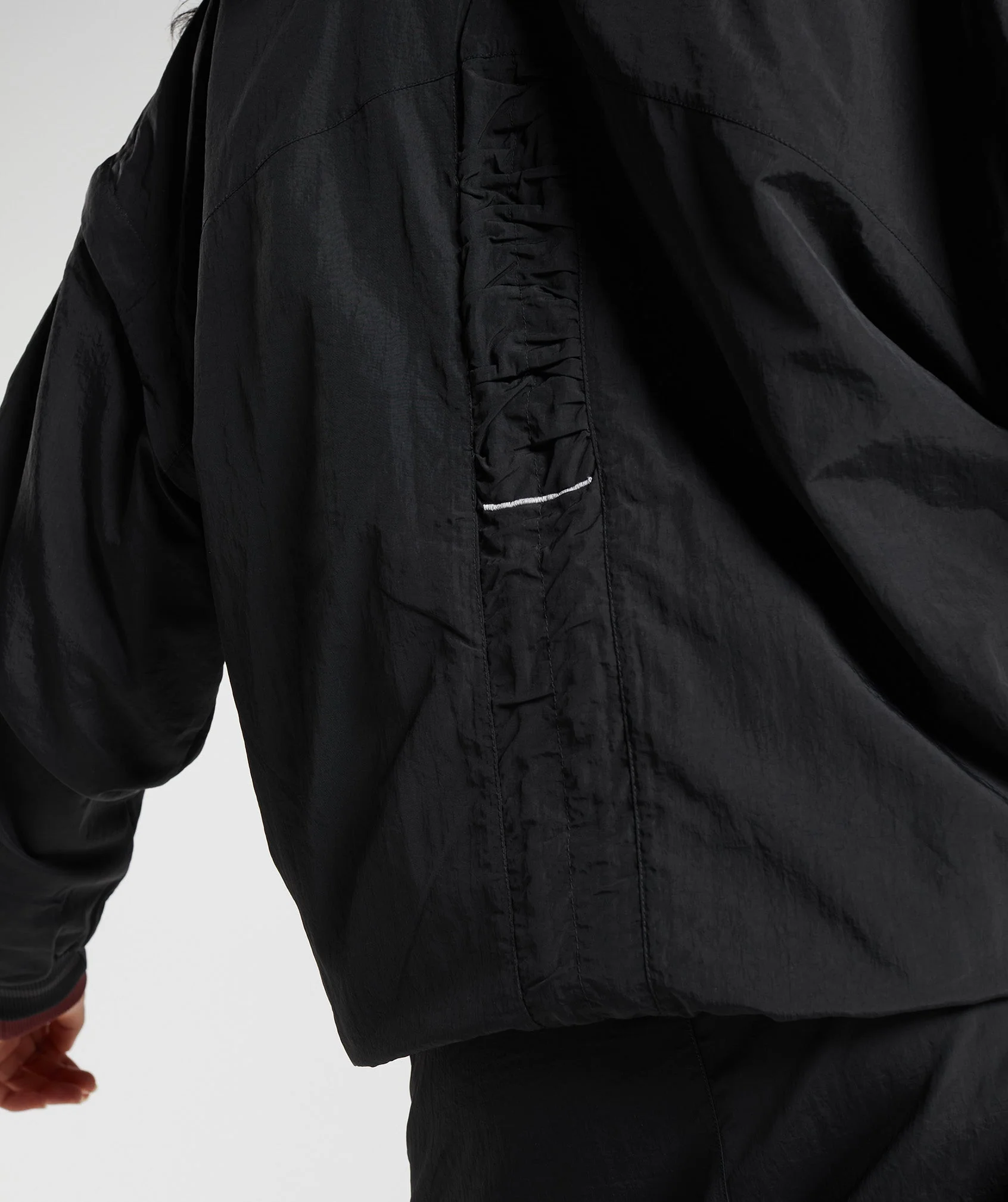 Gymshark Retake Woven Jacket - Black - Image 6