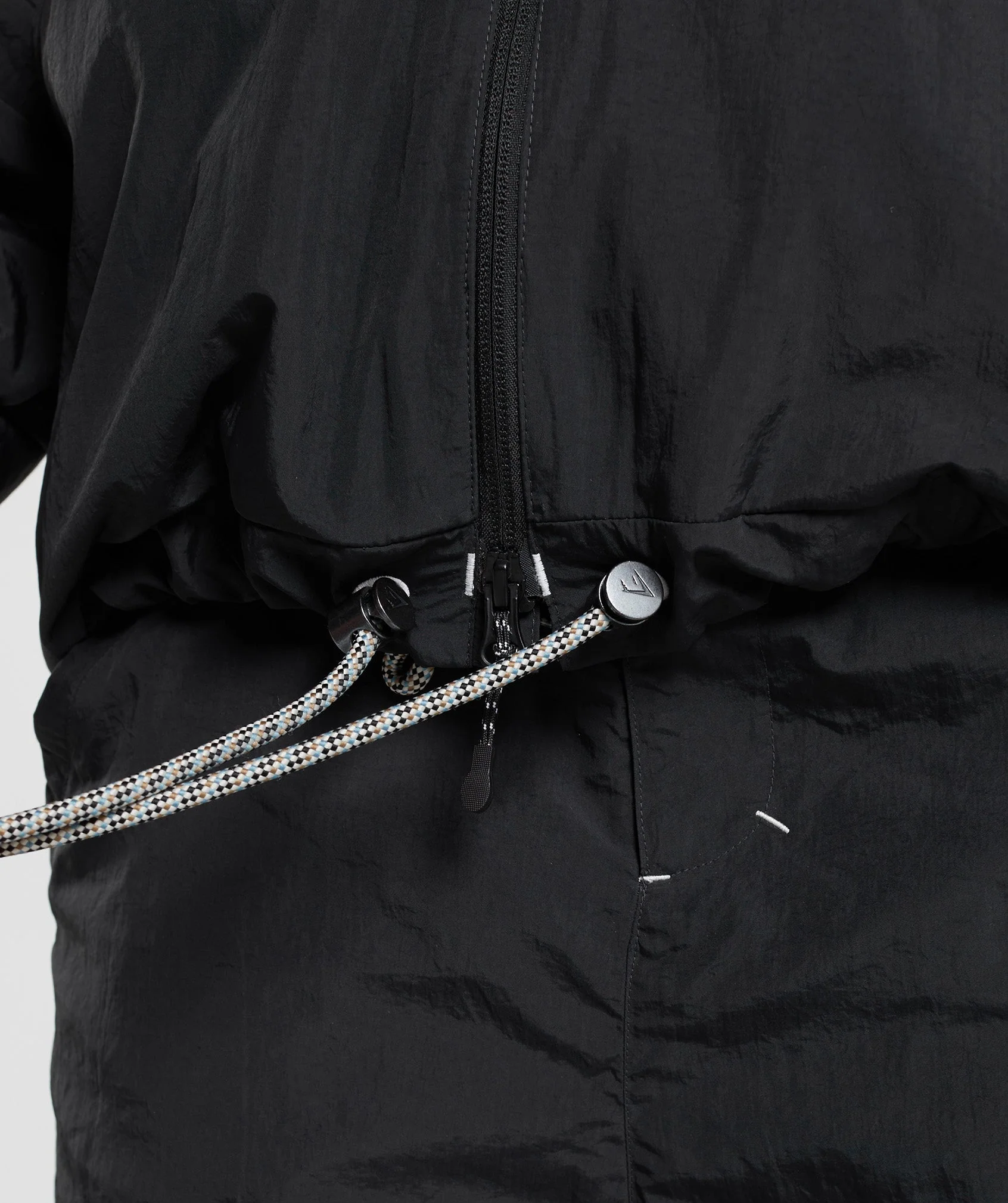 Gymshark Retake Woven Jacket - Black - Image 7
