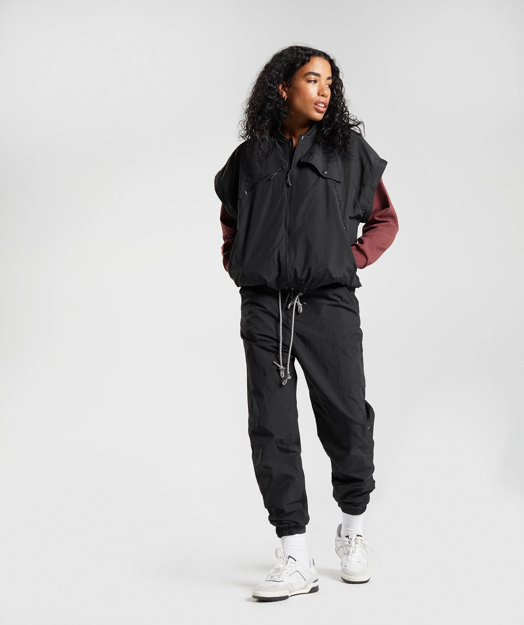 Gymshark Retake Woven Jacket - Black - Image 8