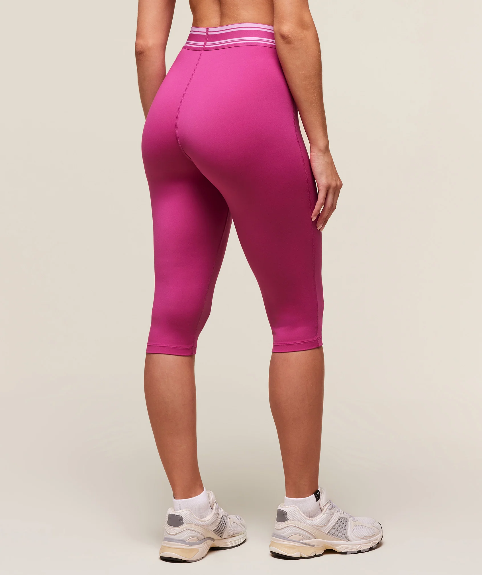 Gymshark Retro Capri Leggings - Winning Pink - Image 2