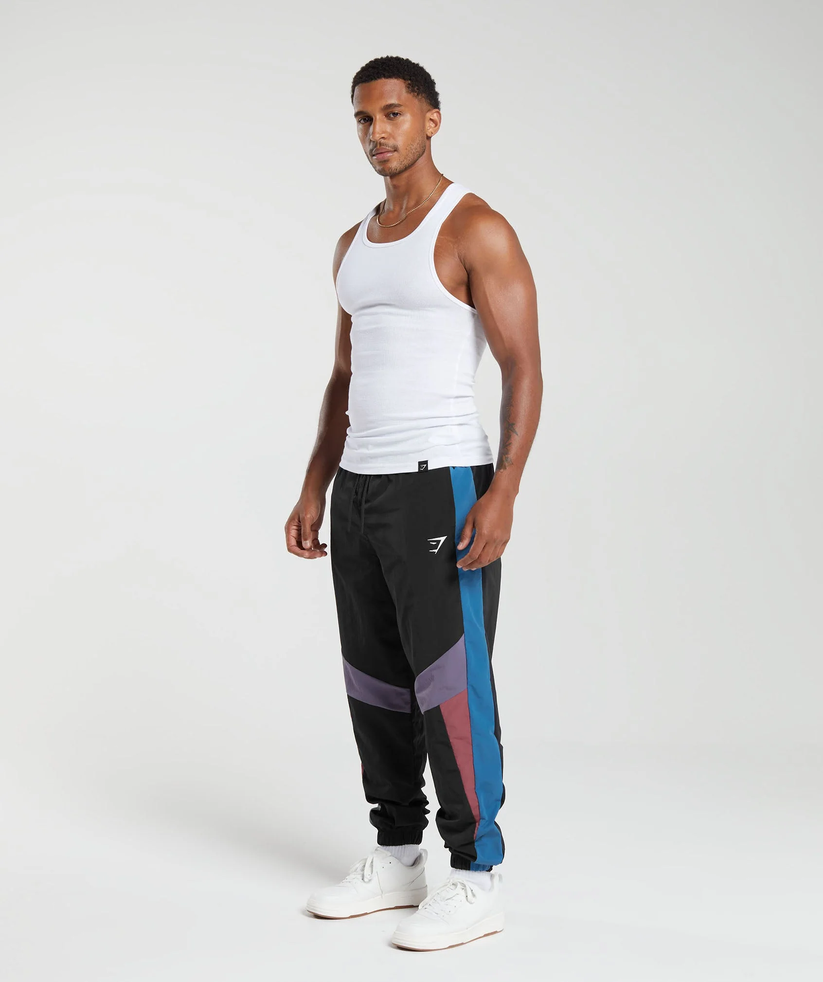 Gymshark Retro Track Pants - Black - Image 4