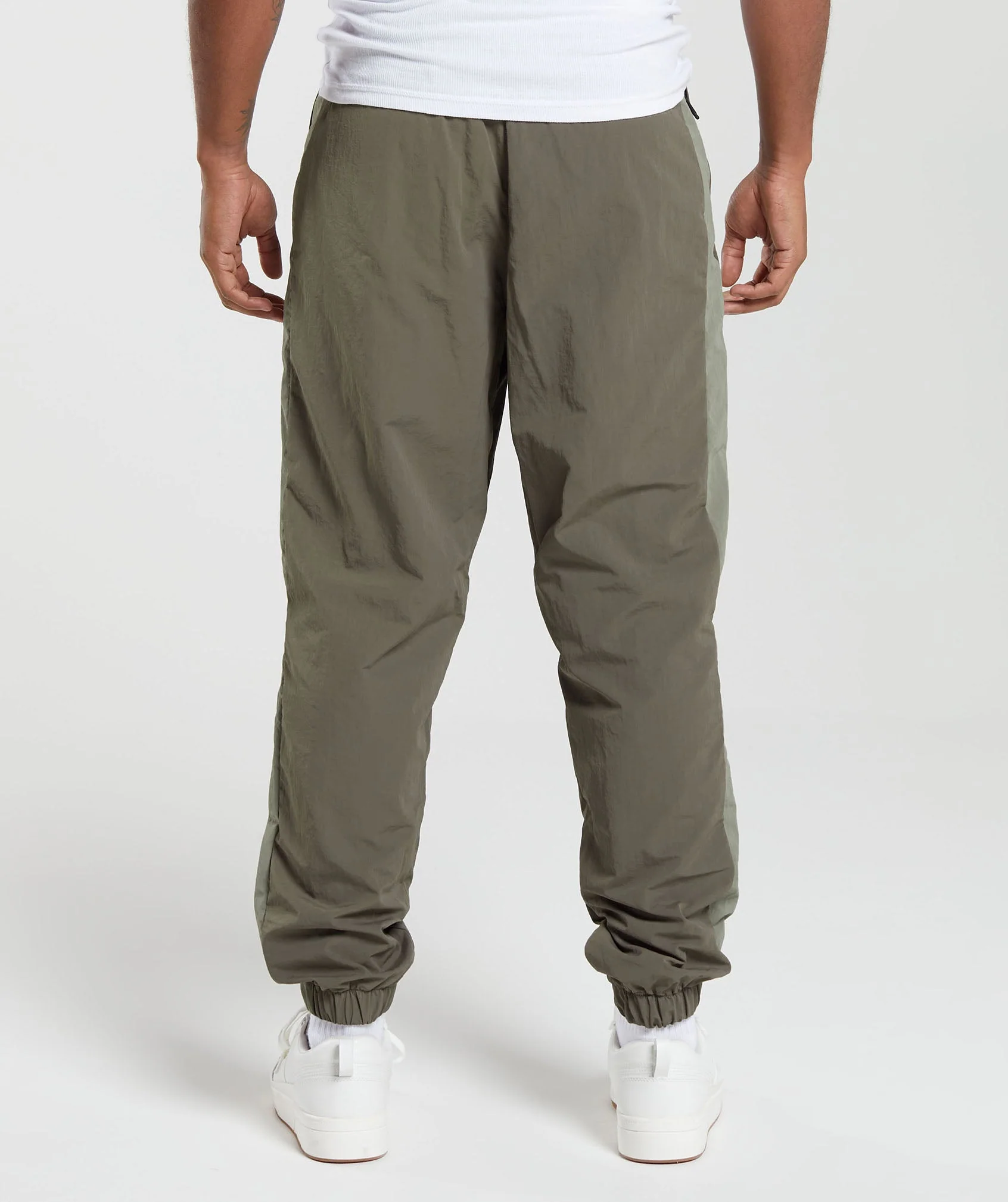 Gymshark Retro Track Pants - Brown - Image 2