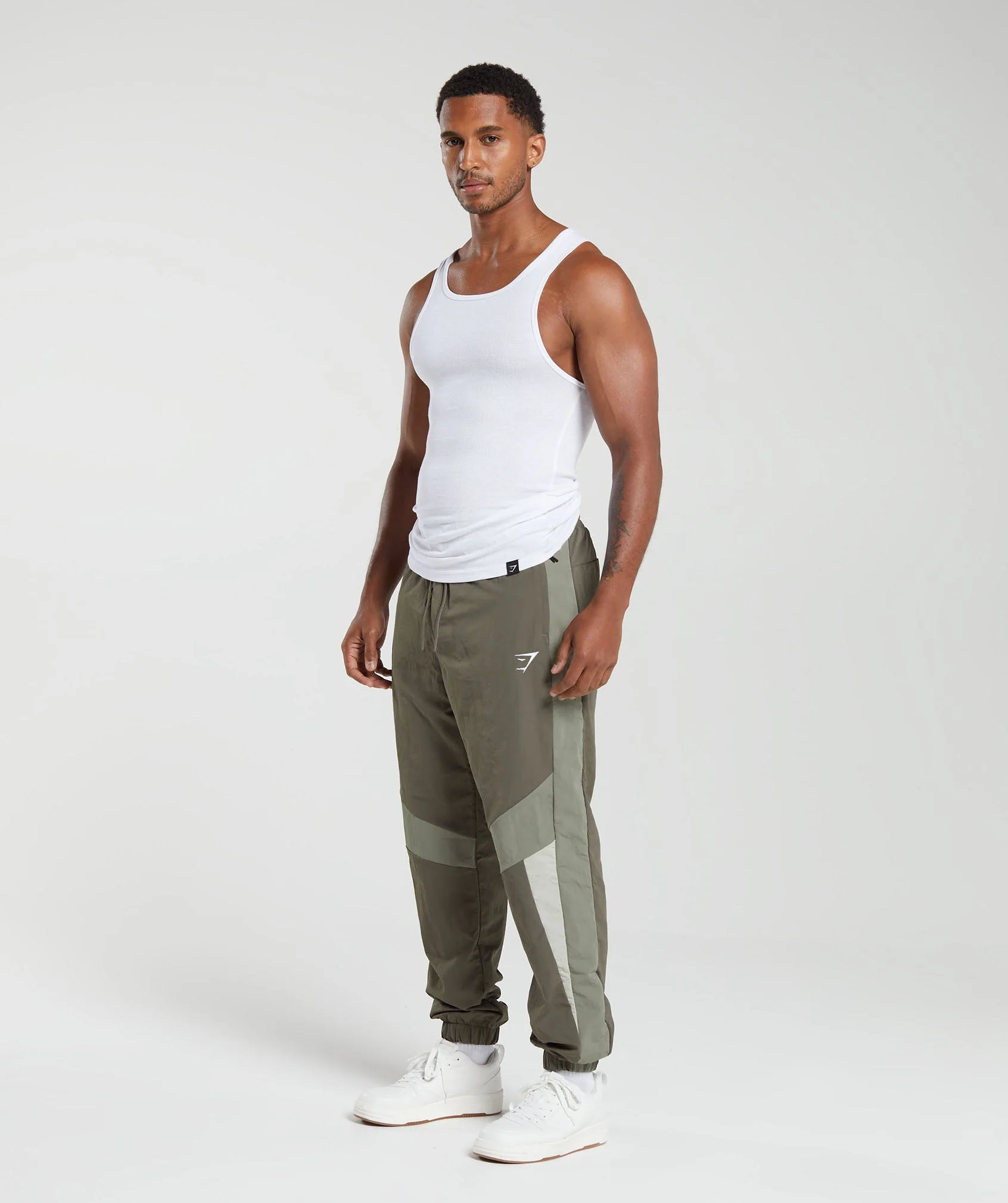 Gymshark Retro Track Pants - Brown - Image 4