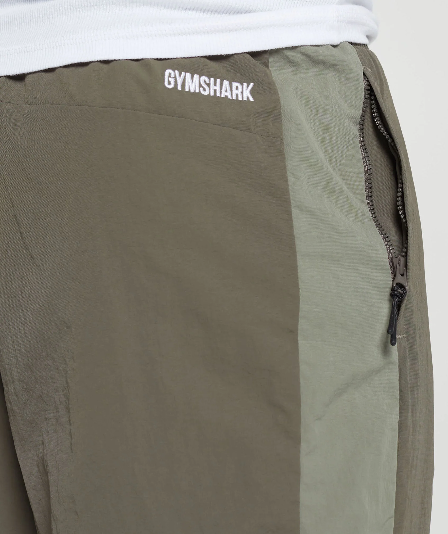 Gymshark Retro Track Pants - Brown - Image 6