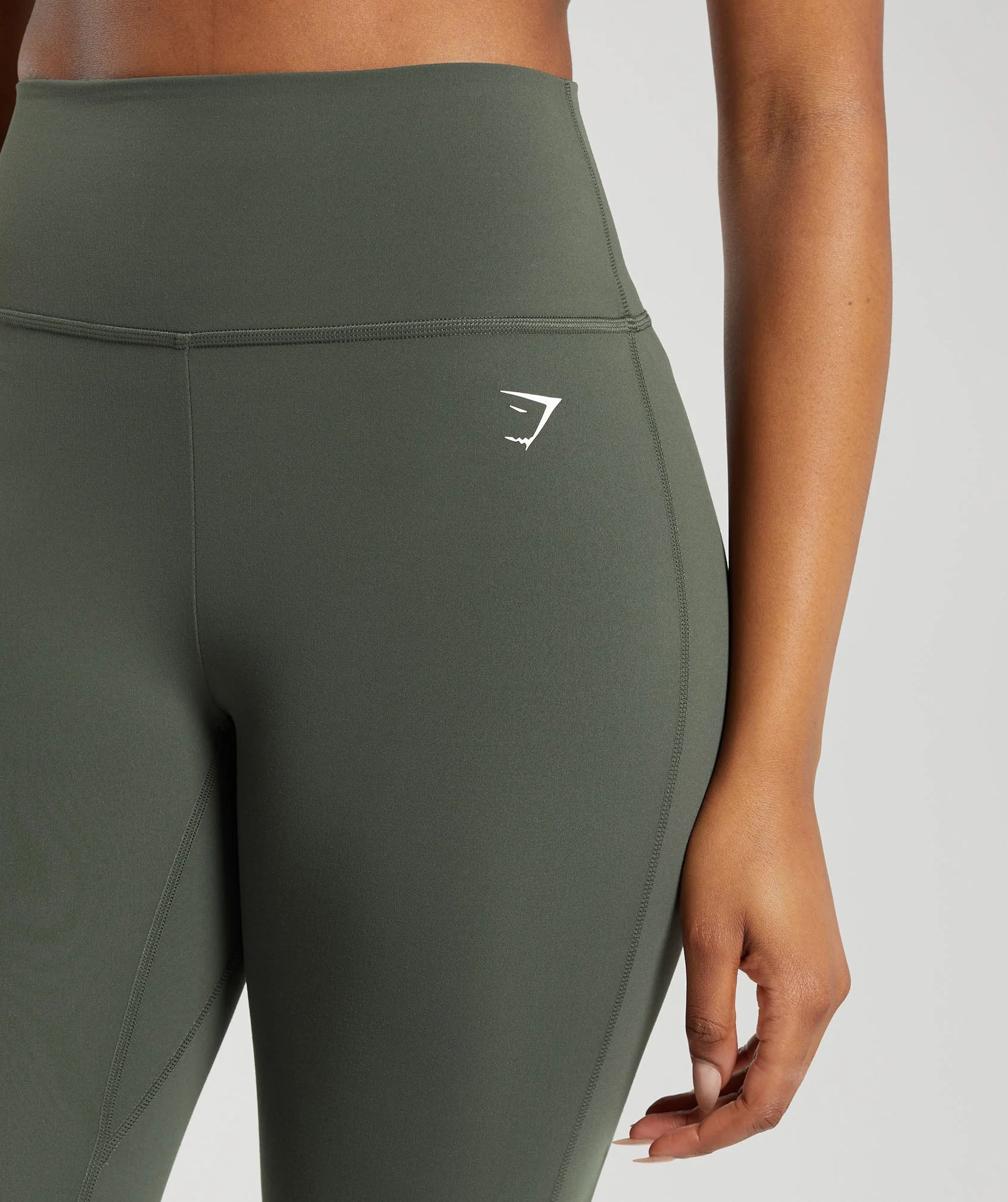 Gymshark Ribbon Ankle Leggings - Strength Green - Image 6