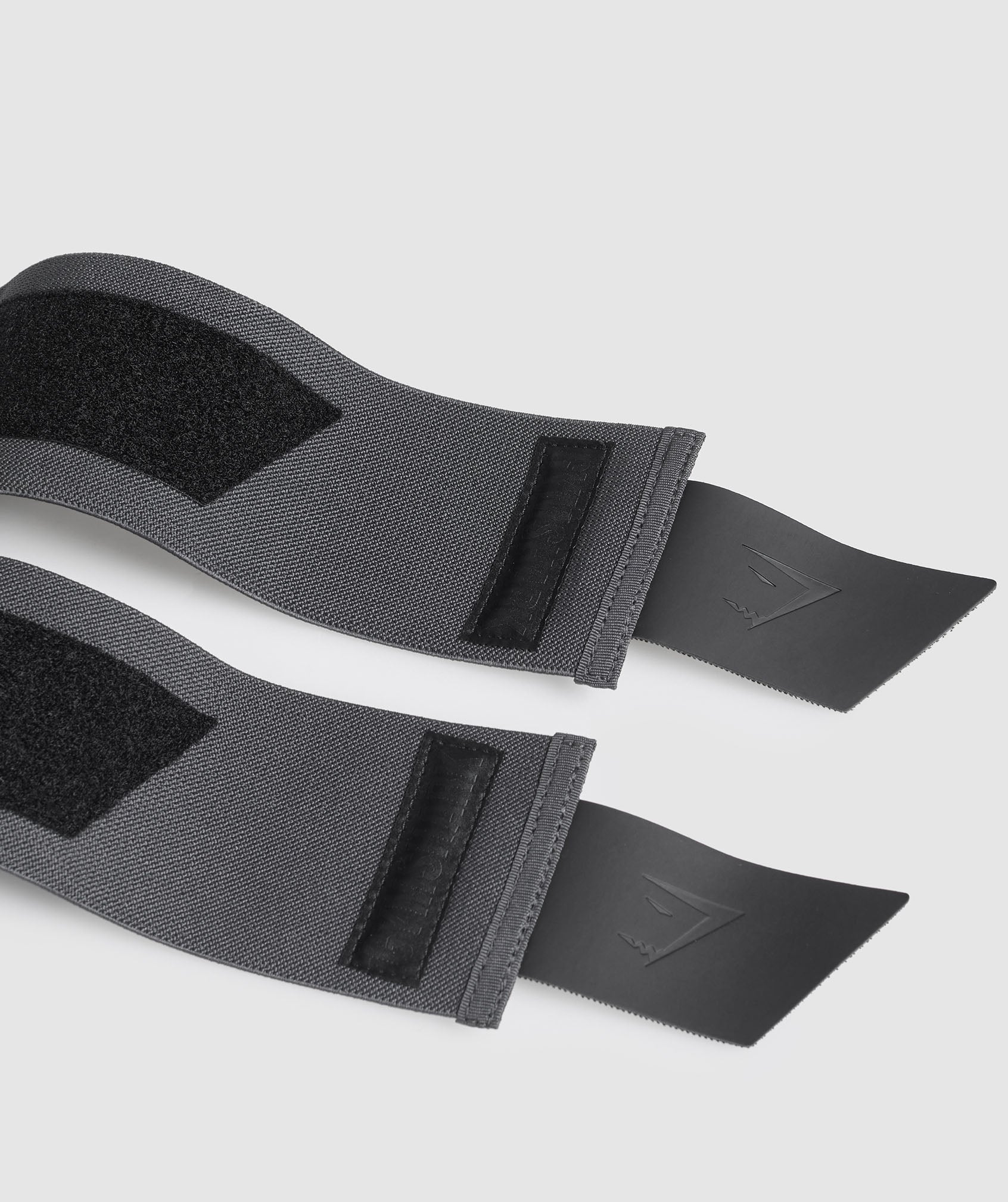 Gymshark Rigid Wrist Straps - Asphalt Grey - Image 2