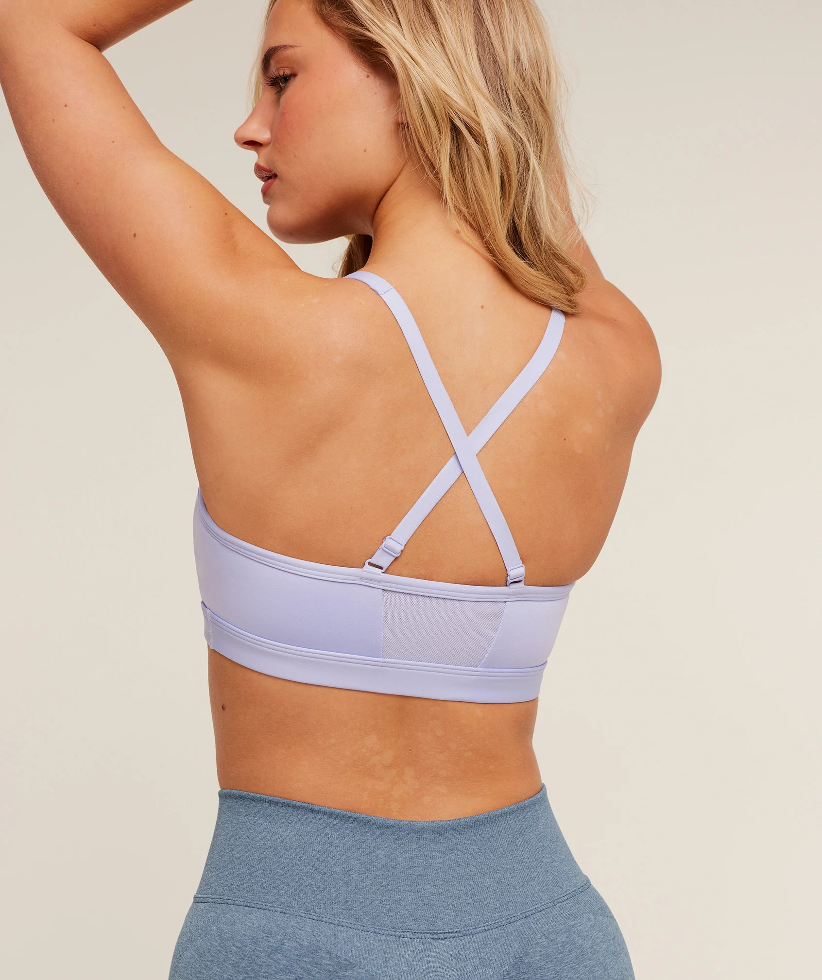 Gymshark Ruched Sports Bra - Warm Lilac - Image 5