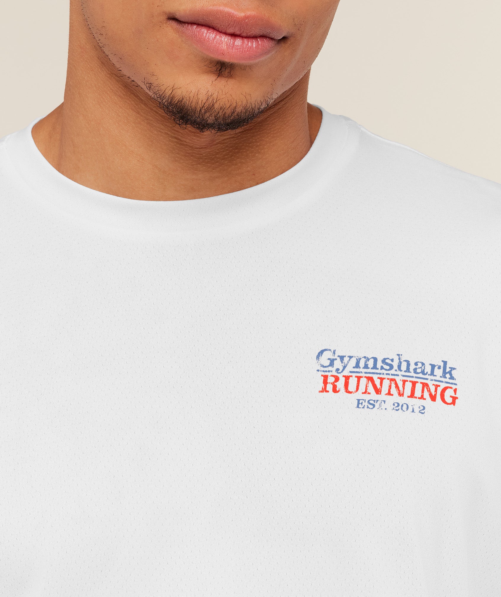 Gymshark Run Club Graphic T-Shirt - GS White - Image 6