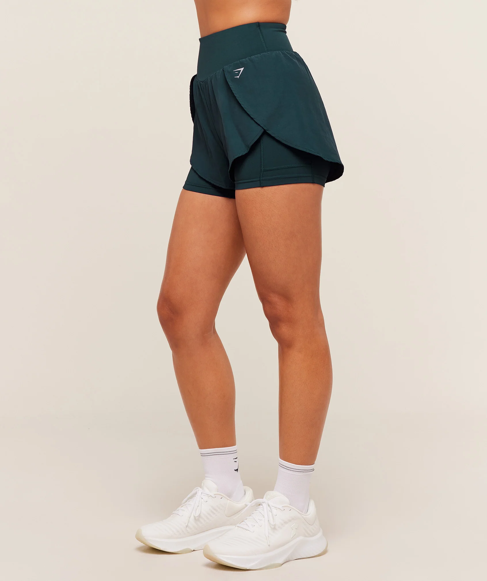 Gymshark Running 2-in-1 Shorts - Deep Petrol Blue - Image 3