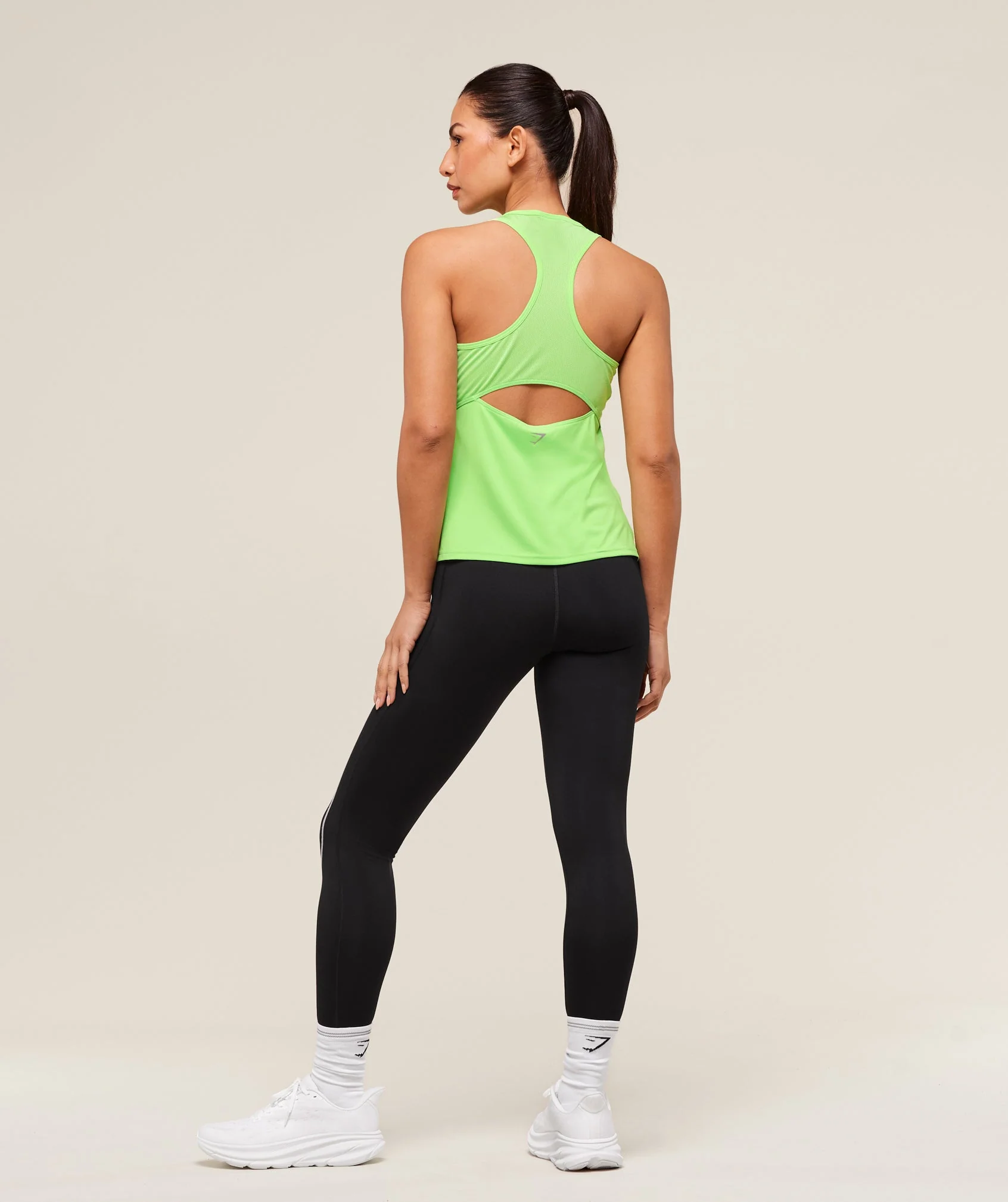 Gymshark Running Back Vent Tank - Energy Gelato Green - Image 4