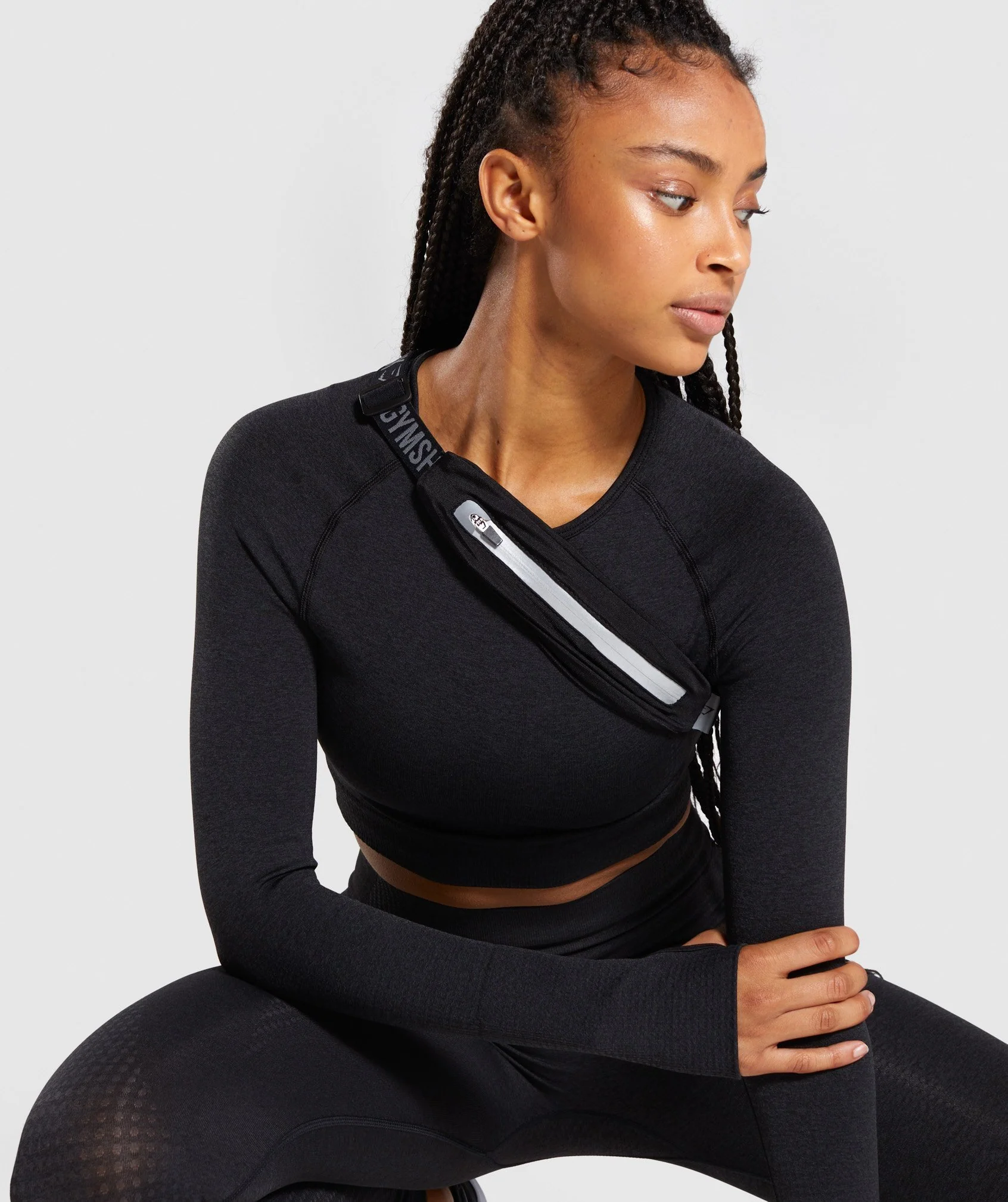 Gymshark Running Belt - Black - Image 2