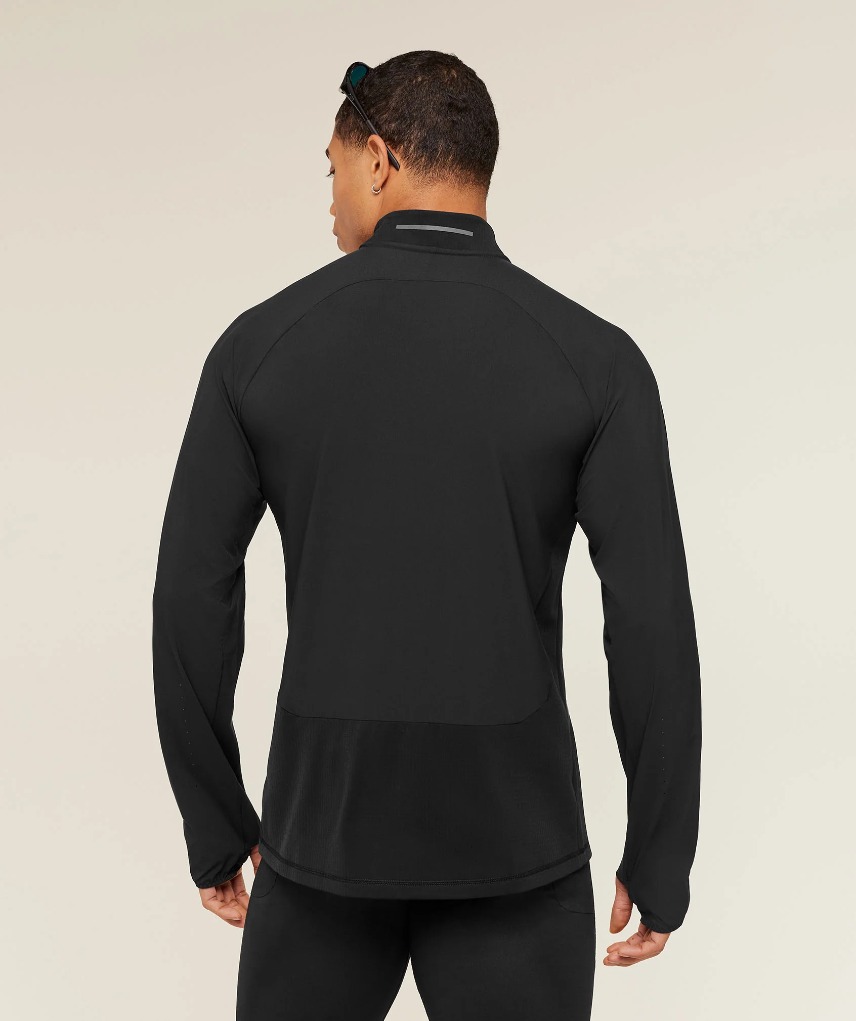 Gymshark Running Elite 1/4 Zip - Black - Image 3