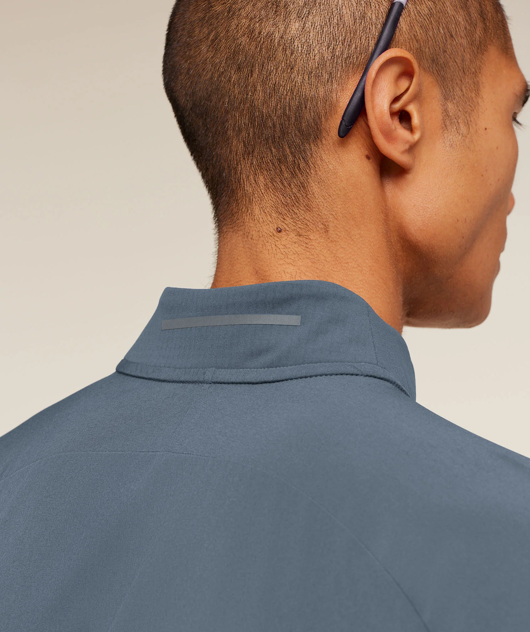 Gymshark Running Elite 1/4 Zip - Titanium Blue - Image 6