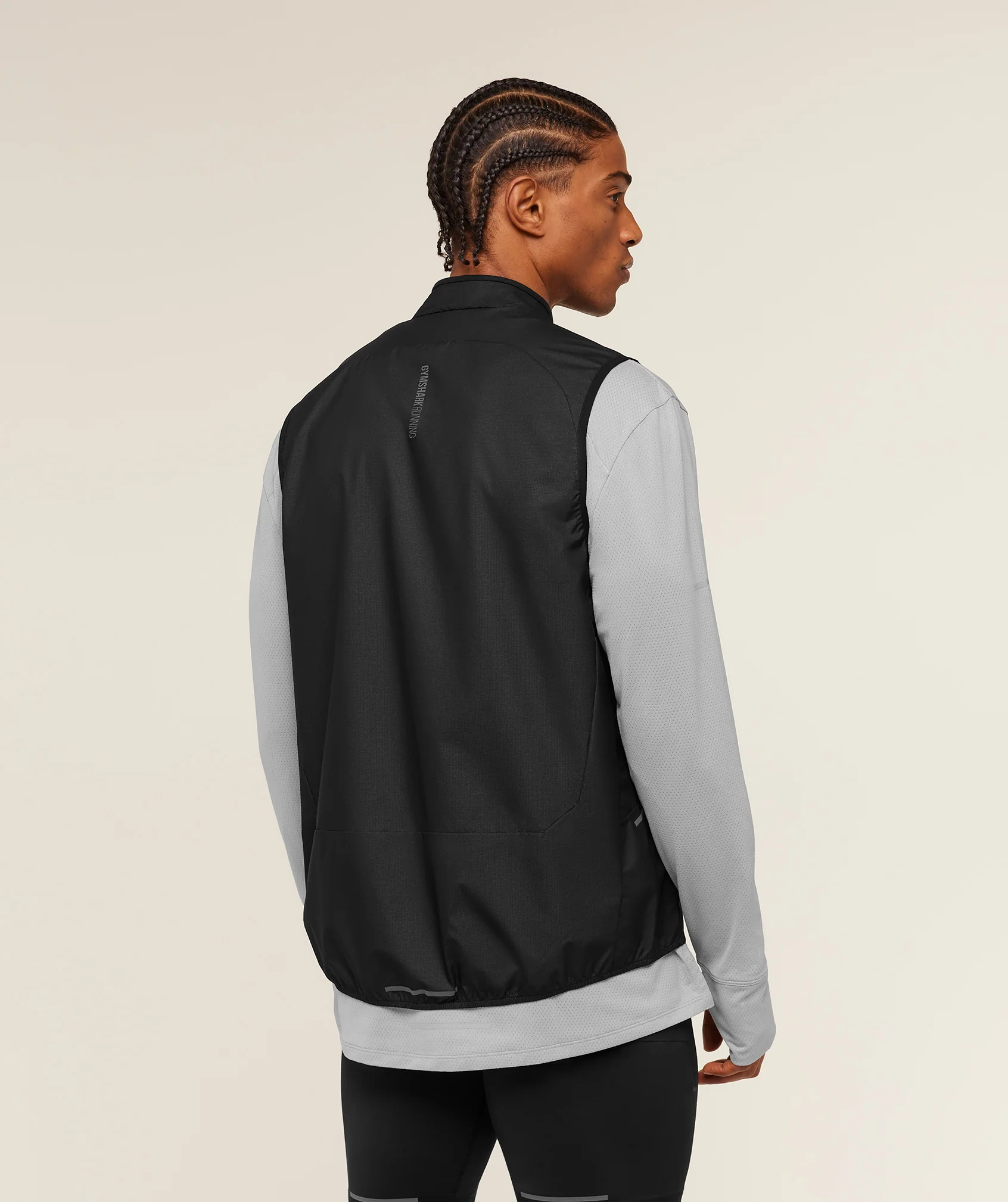 Gymshark Running Elite Lightweight Vest - Black - Image 4