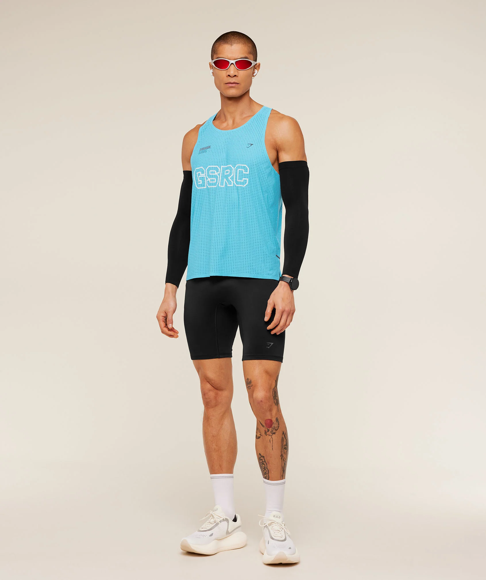 Gymshark Running Elite Race Vest - Brand Blue - Image 4