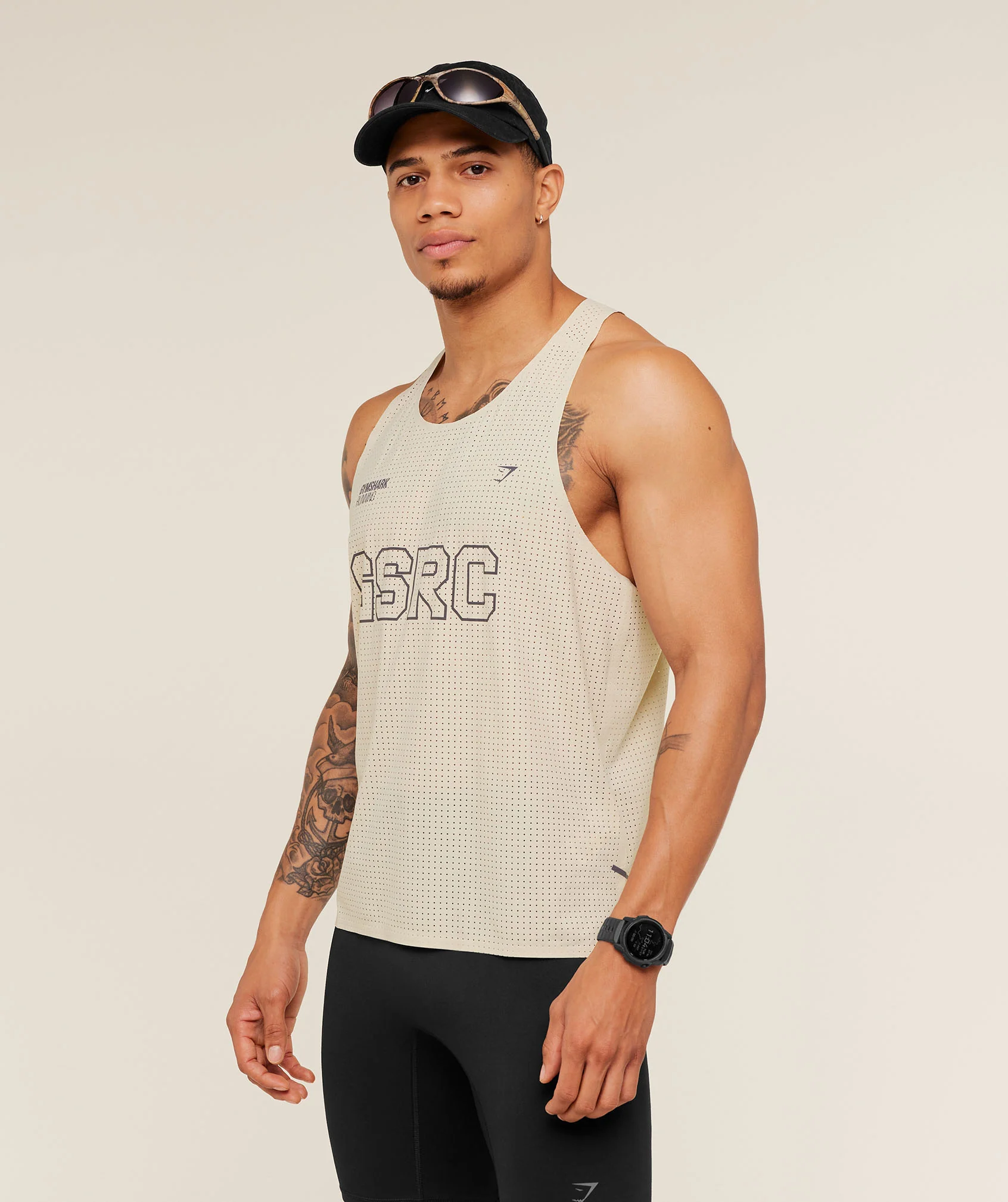 Gymshark Running Elite Race Vest - Pebble Grey - Image 3