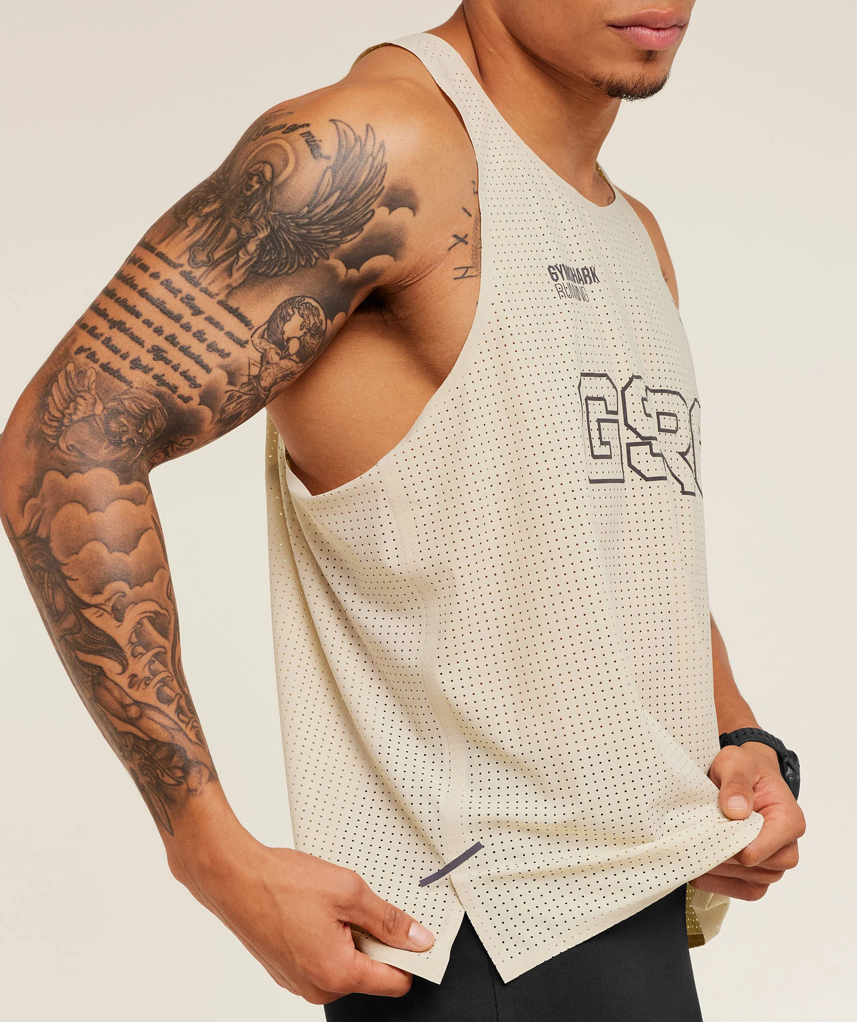 Gymshark Running Elite Race Vest - Pebble Grey - Image 7