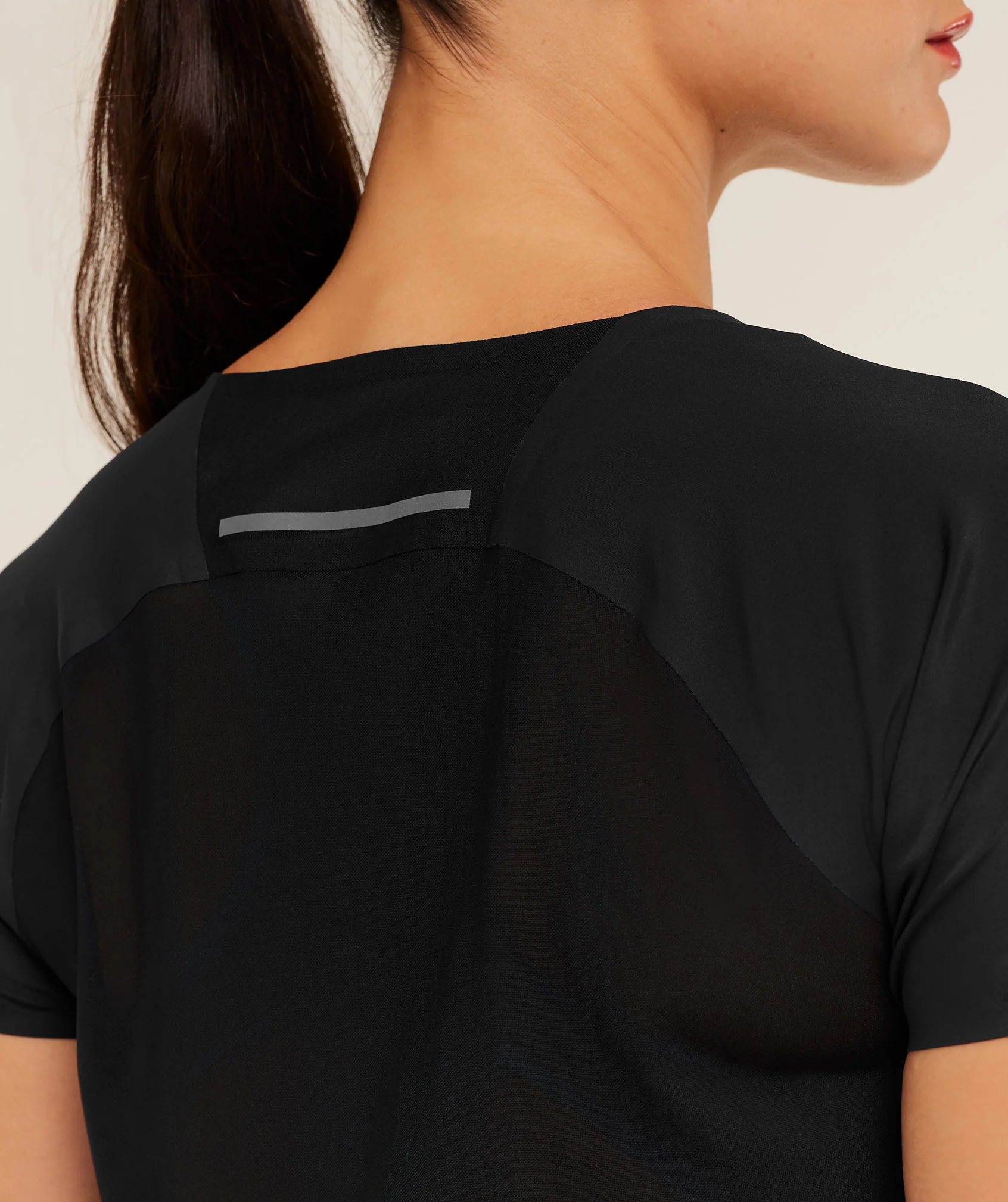 Gymshark Running Elite T-Shirt - Black - Image 5