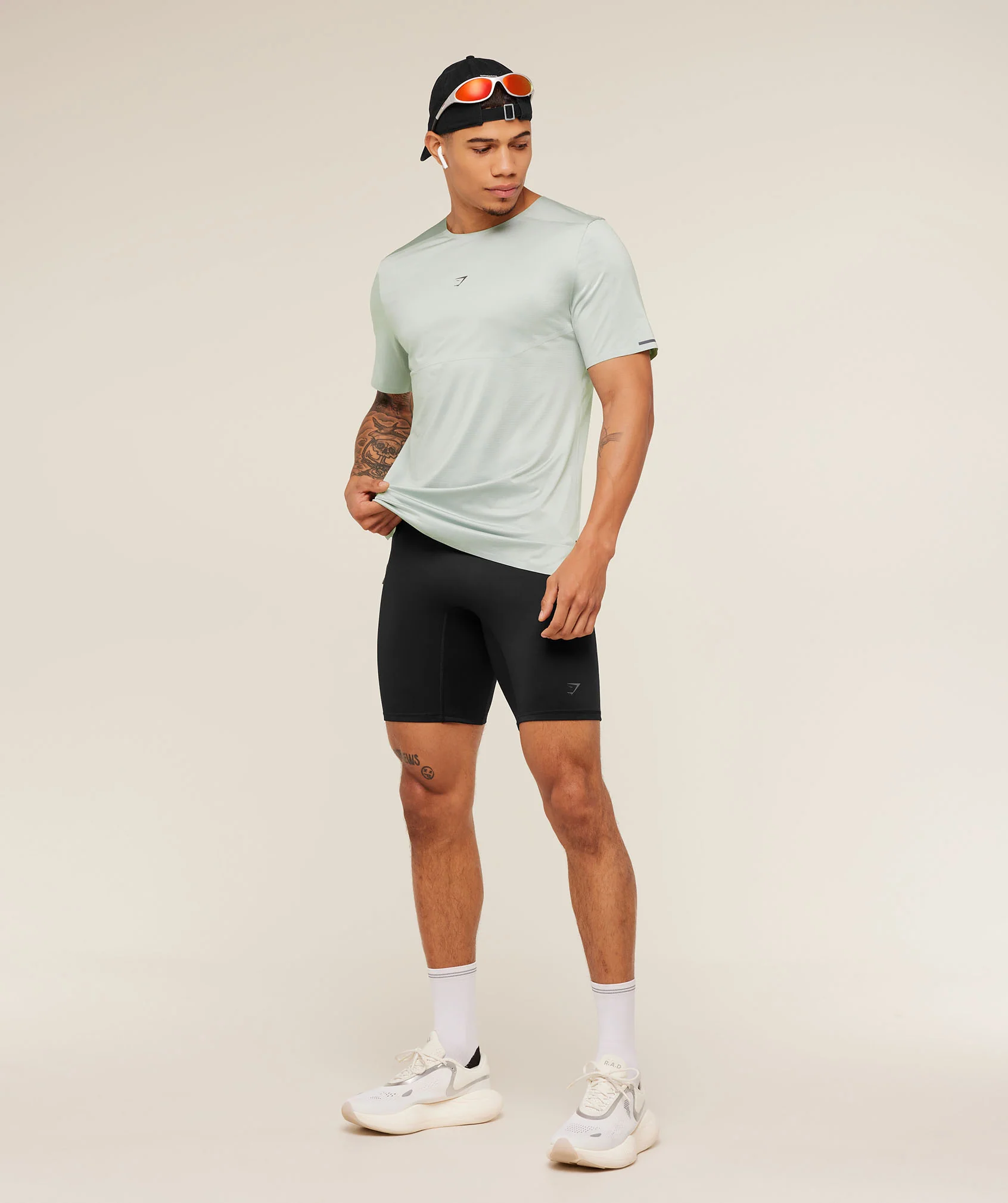 Gymshark Running Elite T-Shirt - Morning Blue - Image 4