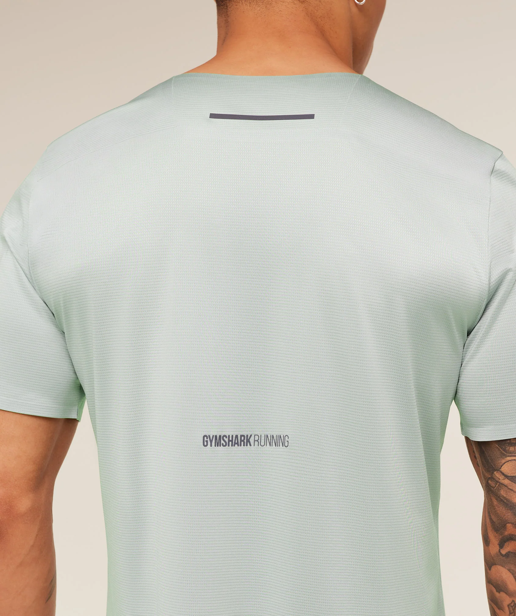 Gymshark Running Elite T-Shirt - Morning Blue - Image 6